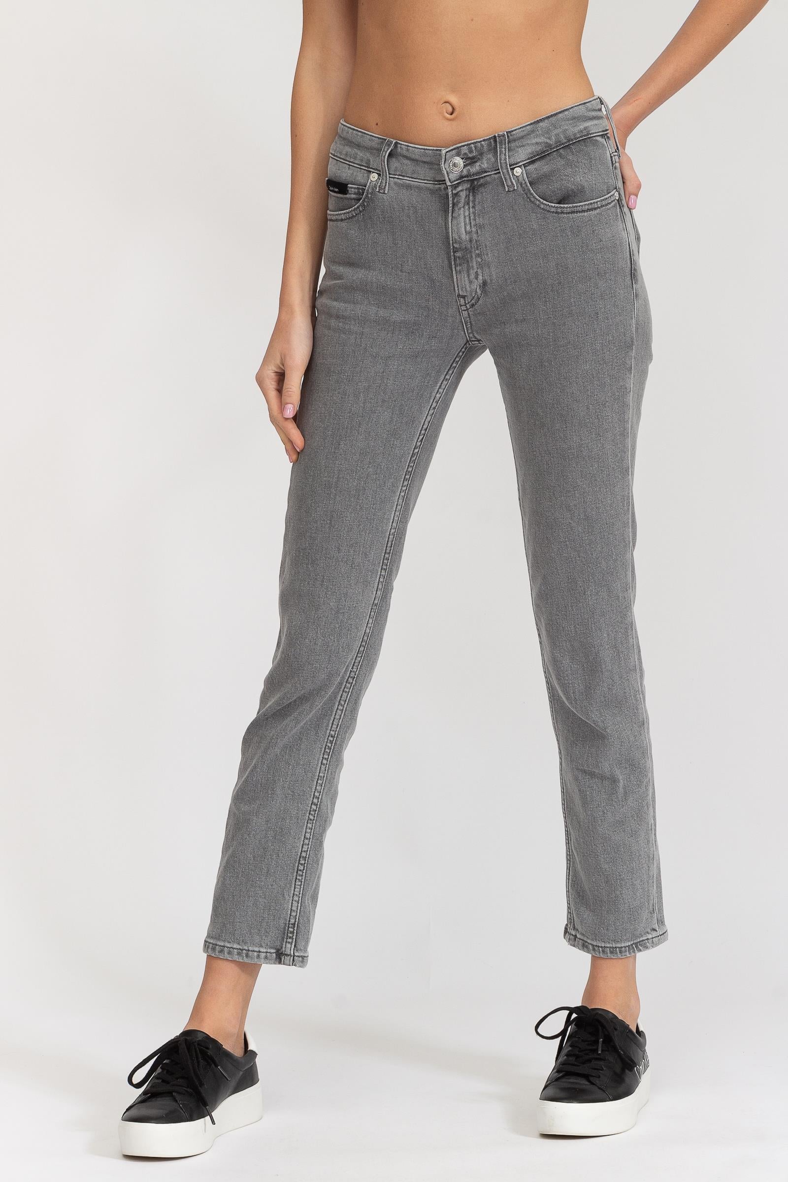 Calvin Klein Mid Rise Slim Kadın Jean Pantolon
