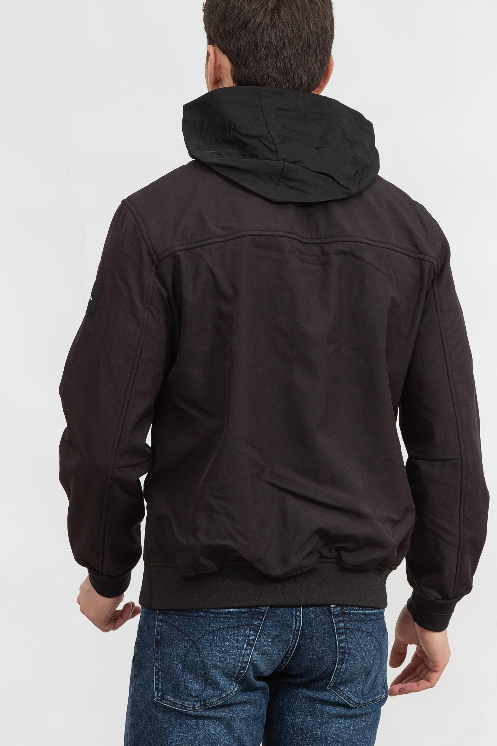 Calvin Klein Mix Media Heavy Crinkle Jacket Erkek Mont