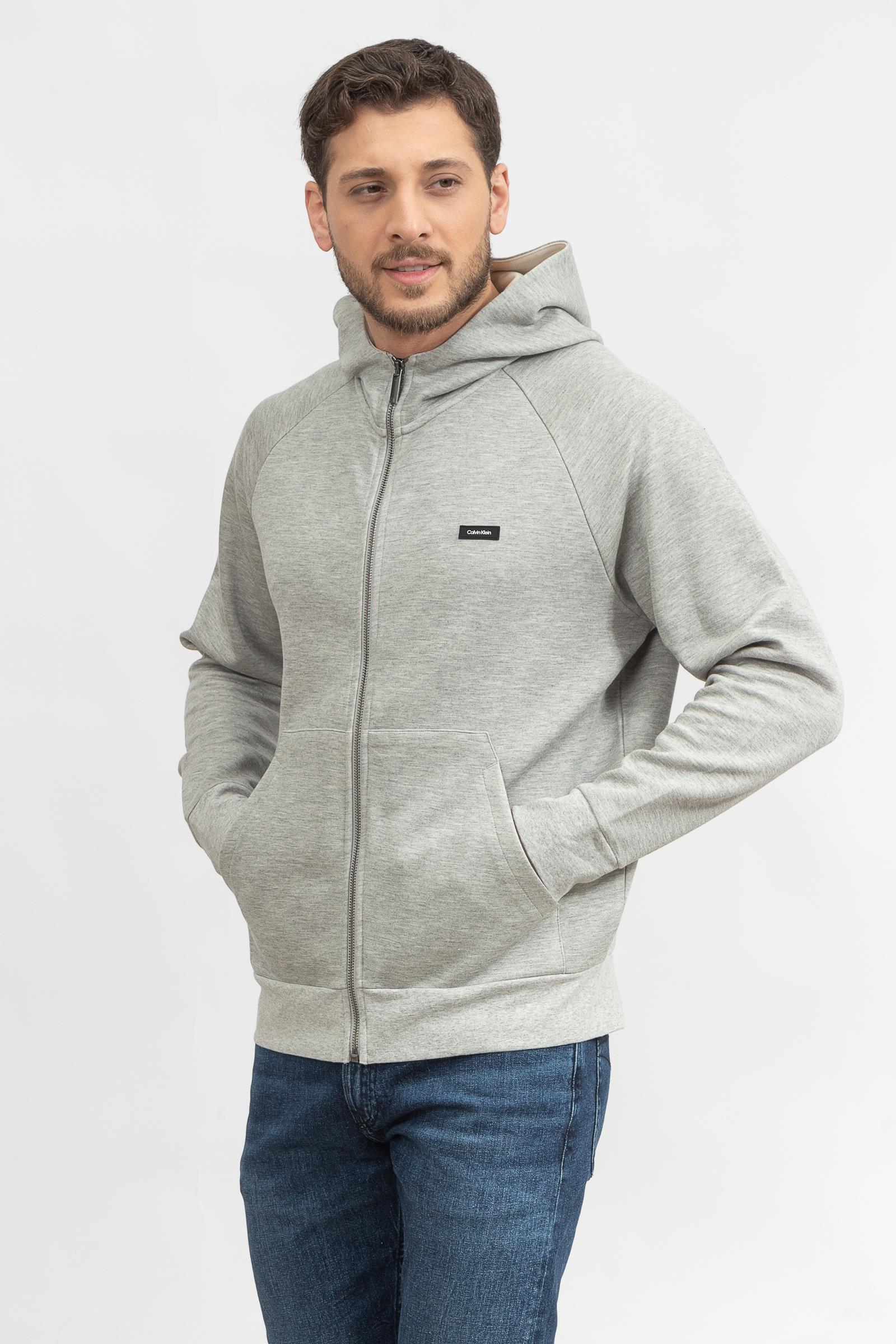 Calvin Klein Modal Comfort Zip Through Hoodie Erkek Fermuarlı Sweatshirt