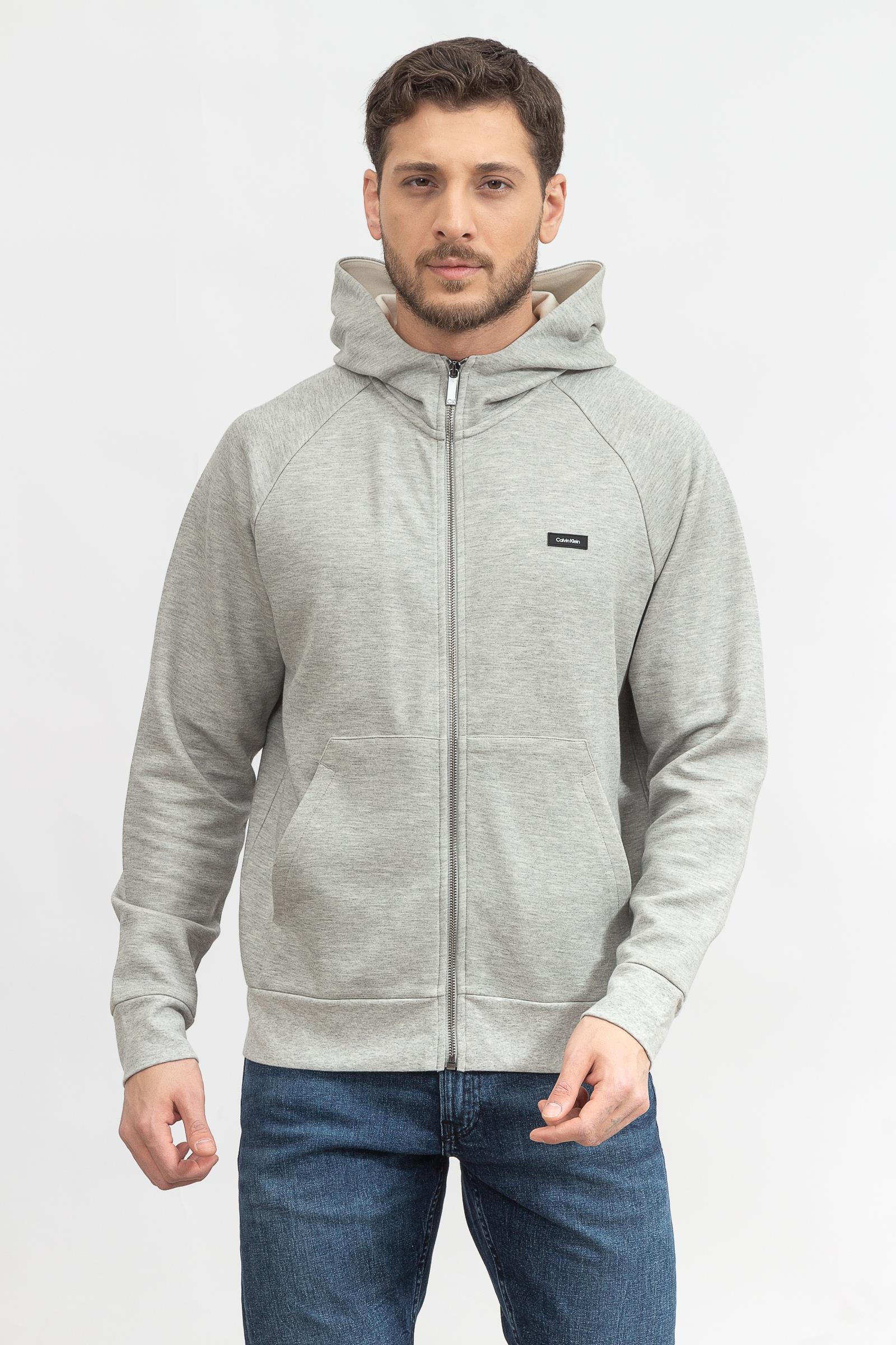 Calvin Klein Modal Comfort Zip Through Hoodie Erkek Fermuarlı Sweatshirt