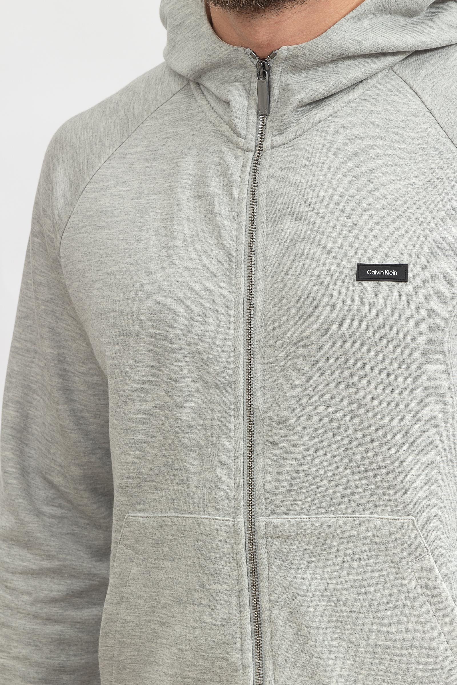 Calvin Klein Modal Comfort Zip Through Hoodie Erkek Fermuarlı Sweatshirt