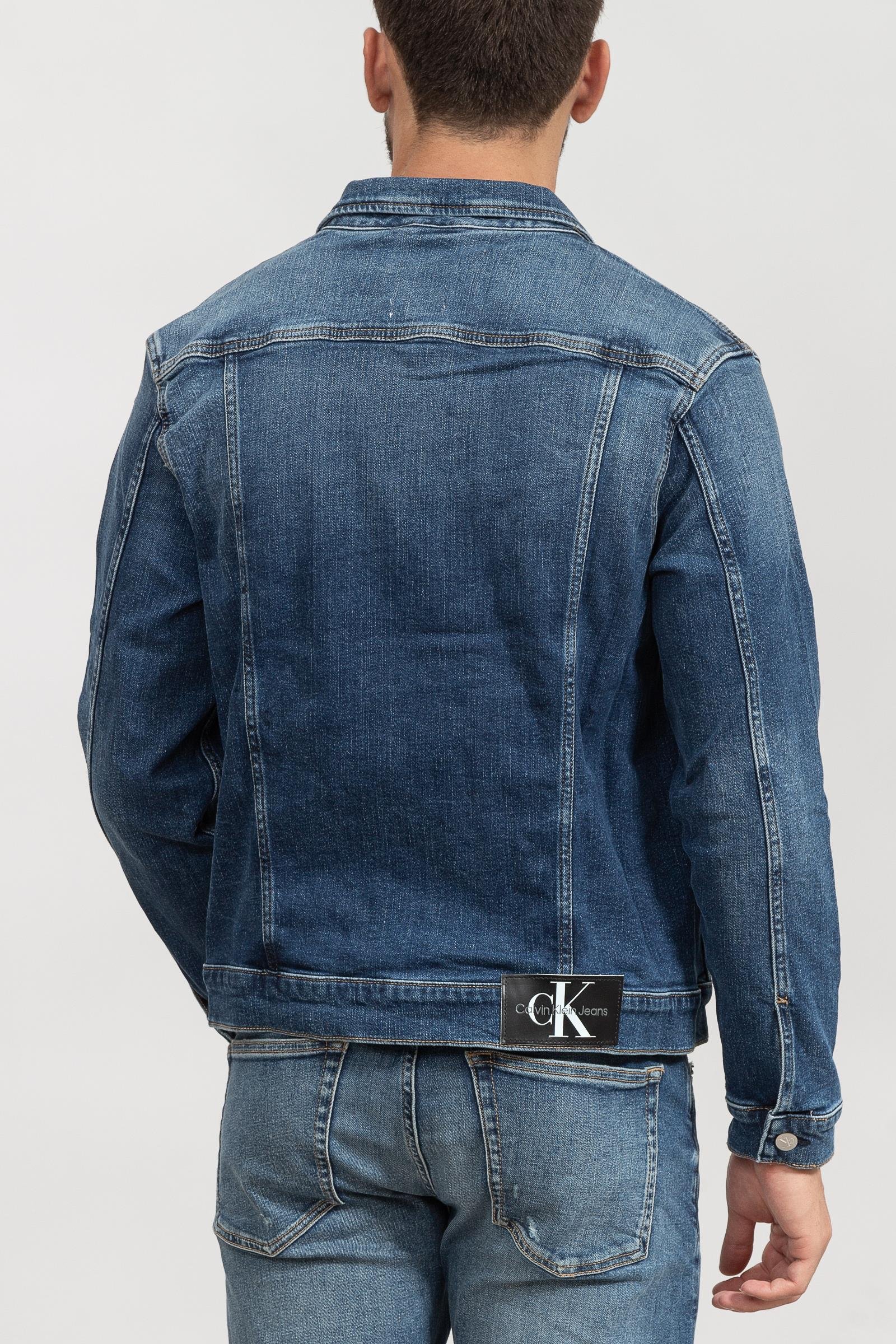 Calvin Klein Modern Essential Denim Erkek Jeans Ceket