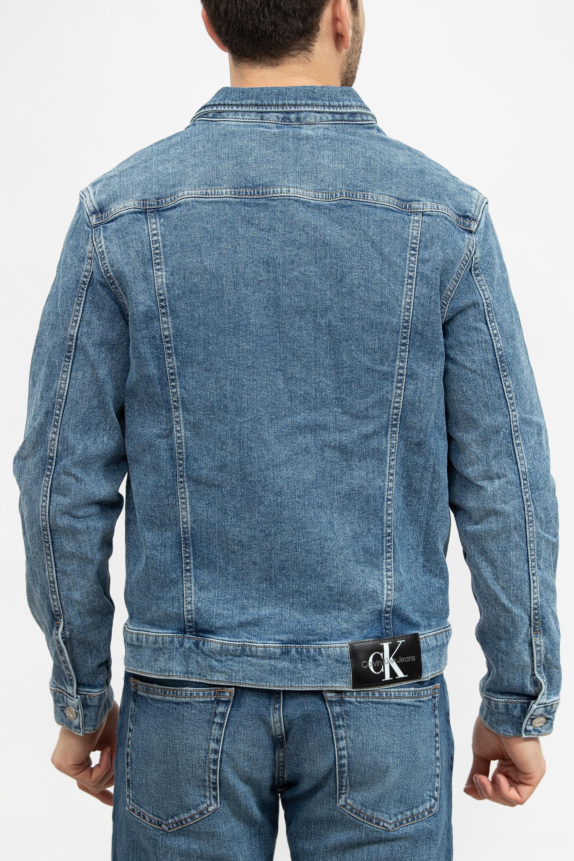 Calvin Klein Modern Essential Denim Jacket Erkek Jean Ceket