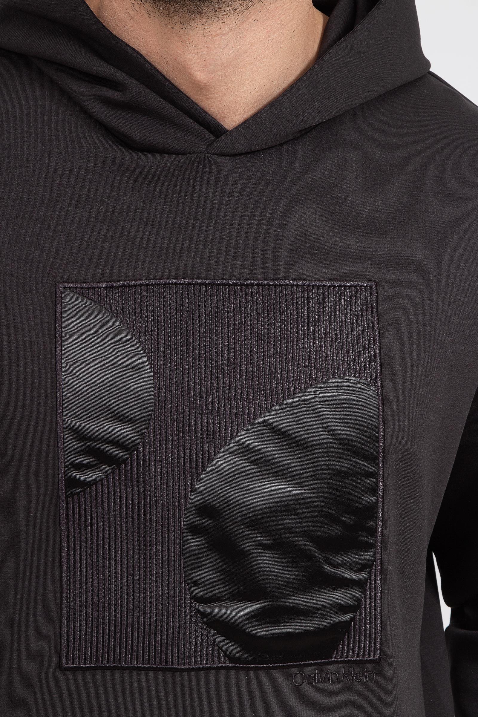 Calvin Klein Modern Graphics D2 Erkek Kapüşonlu Sweatshirt