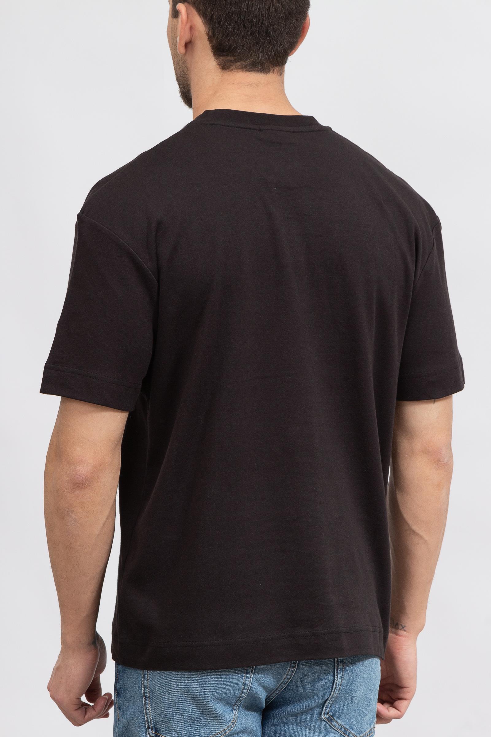 Calvin Klein Modern Graphics Erkek Bisiklet Yaka T-Shirt