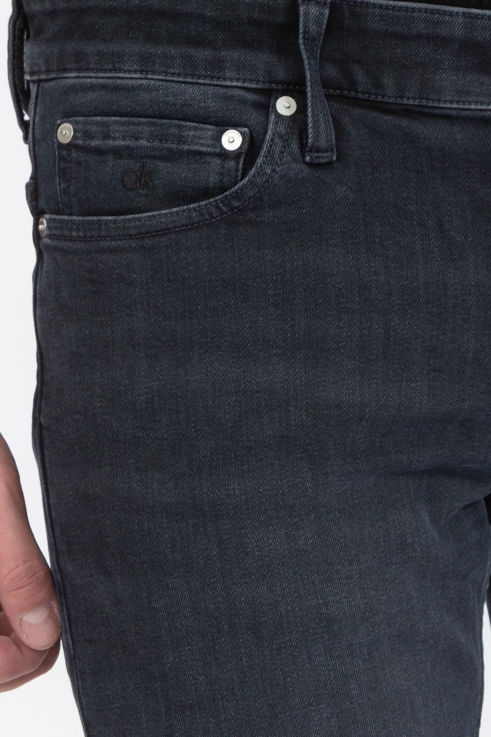Calvin Klein Modern Slim Denim Dark Blue Erkek Jean Pantolon