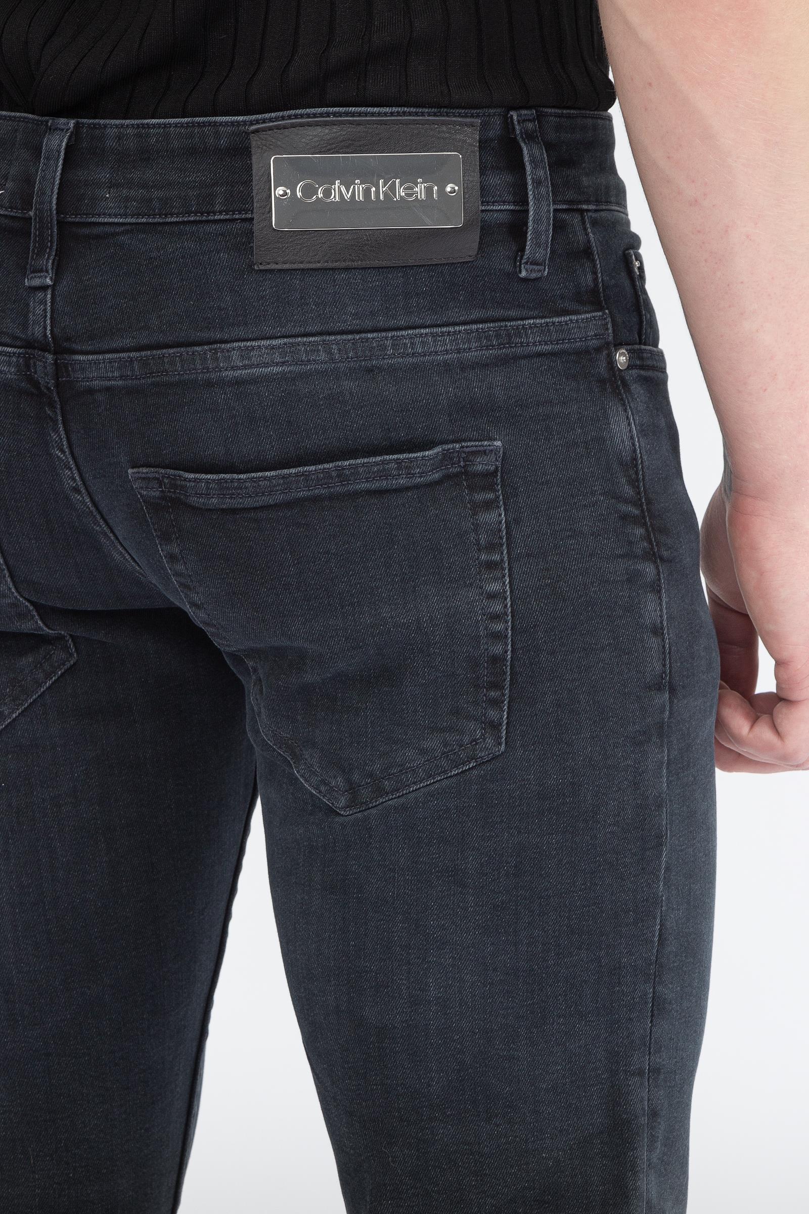 Calvin Klein Modern Slim Denim Dark Blue Erkek Jean Pantolon
