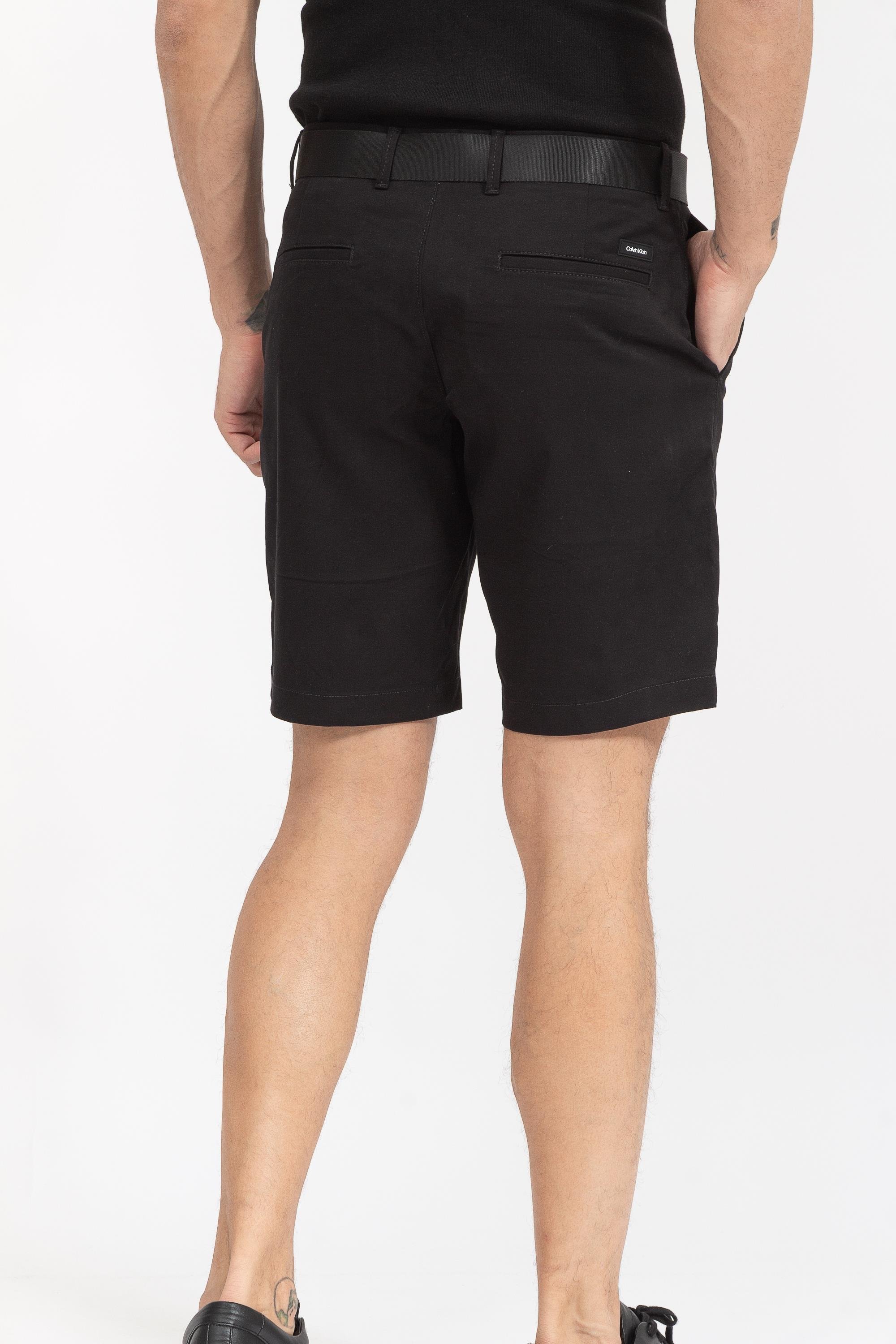 Calvin Klein Modern Twill Slim Belt Erkek Bermuda Şort