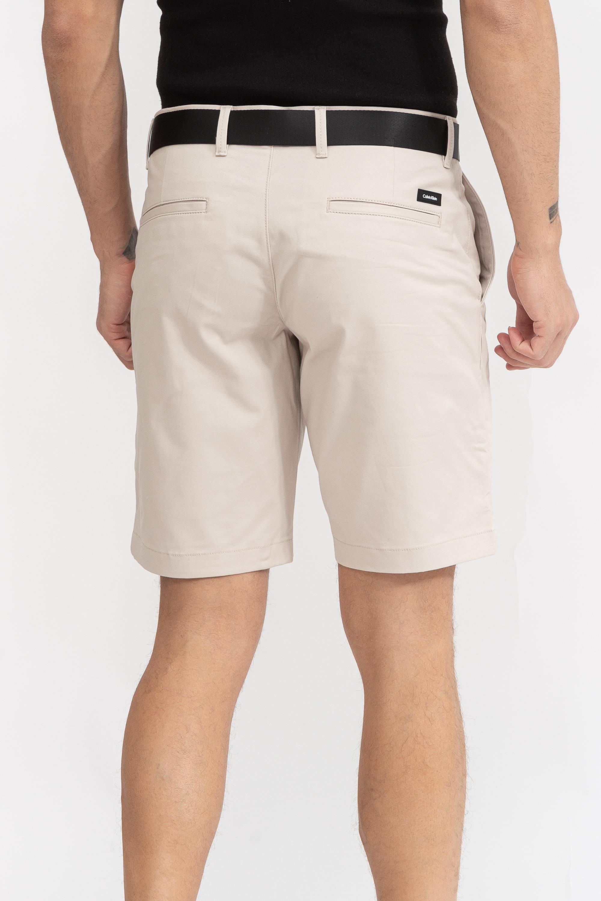 Calvin Klein Modern Twill Slim Belt Erkek Bermuda Şort