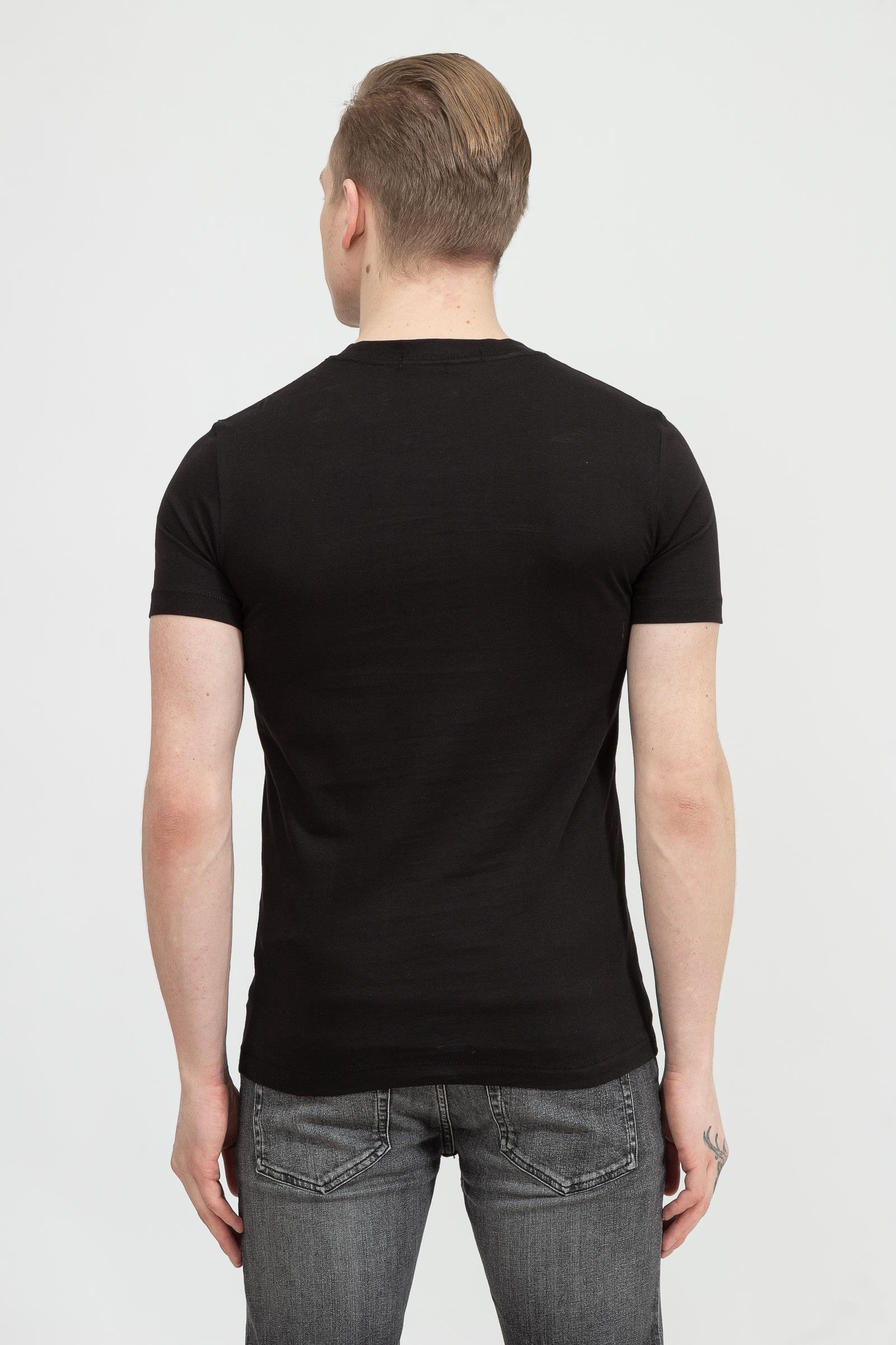 Calvin Klein Monochrome Institutional Tee Erkek Bisiklet Yaka T-Shirt