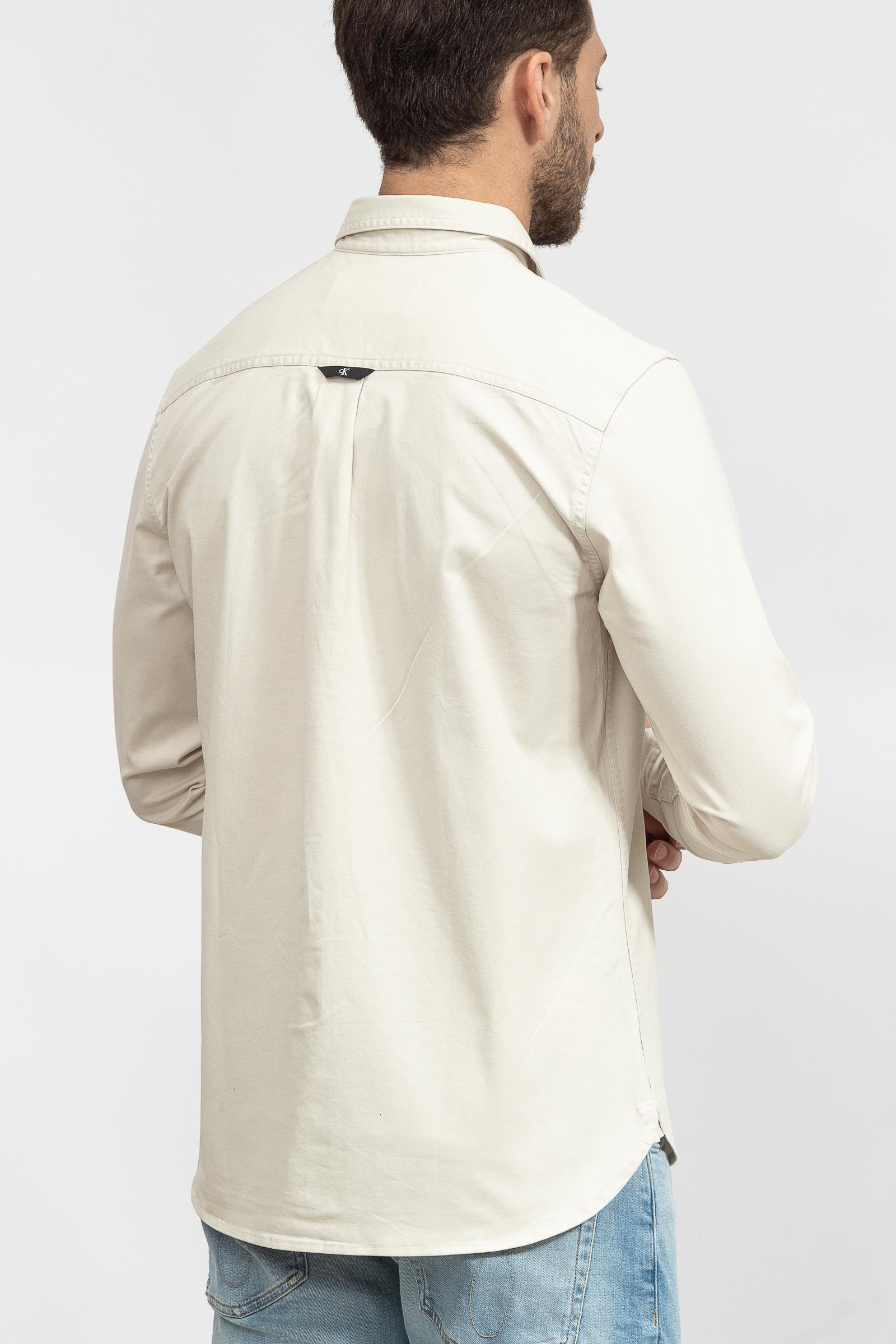 Calvin Klein Monogram Badge Shirt Erkek Gömlek