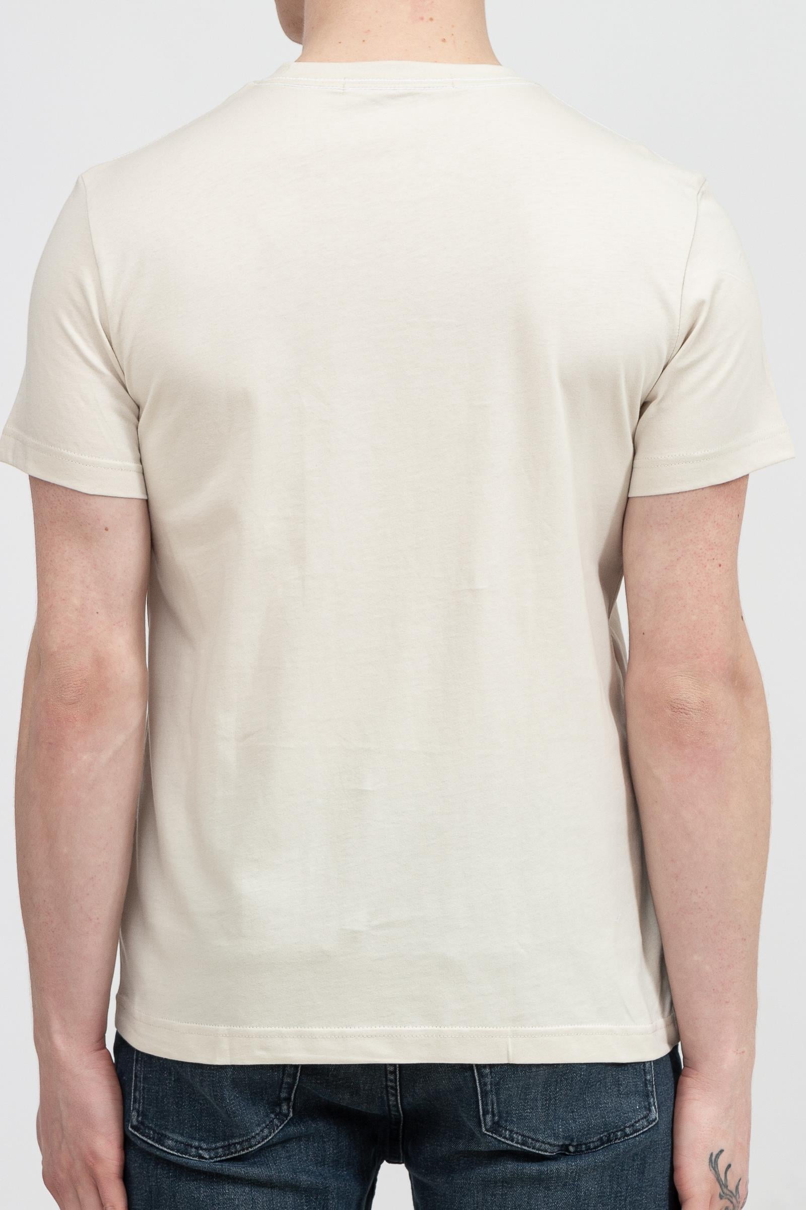 Calvin Klein Monogram Box Pocket Tee Erkek Bisiklet Yaka T-Shirt