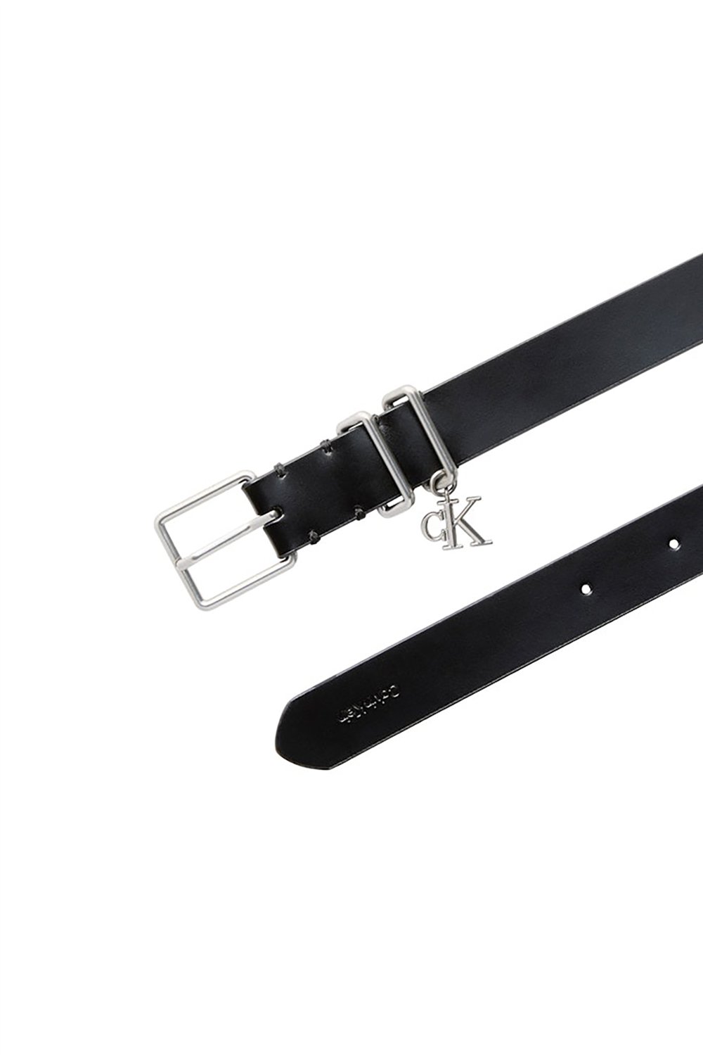 Calvin Klein Monogram Charm Keeper Belt 25Mm Kadın Kemer