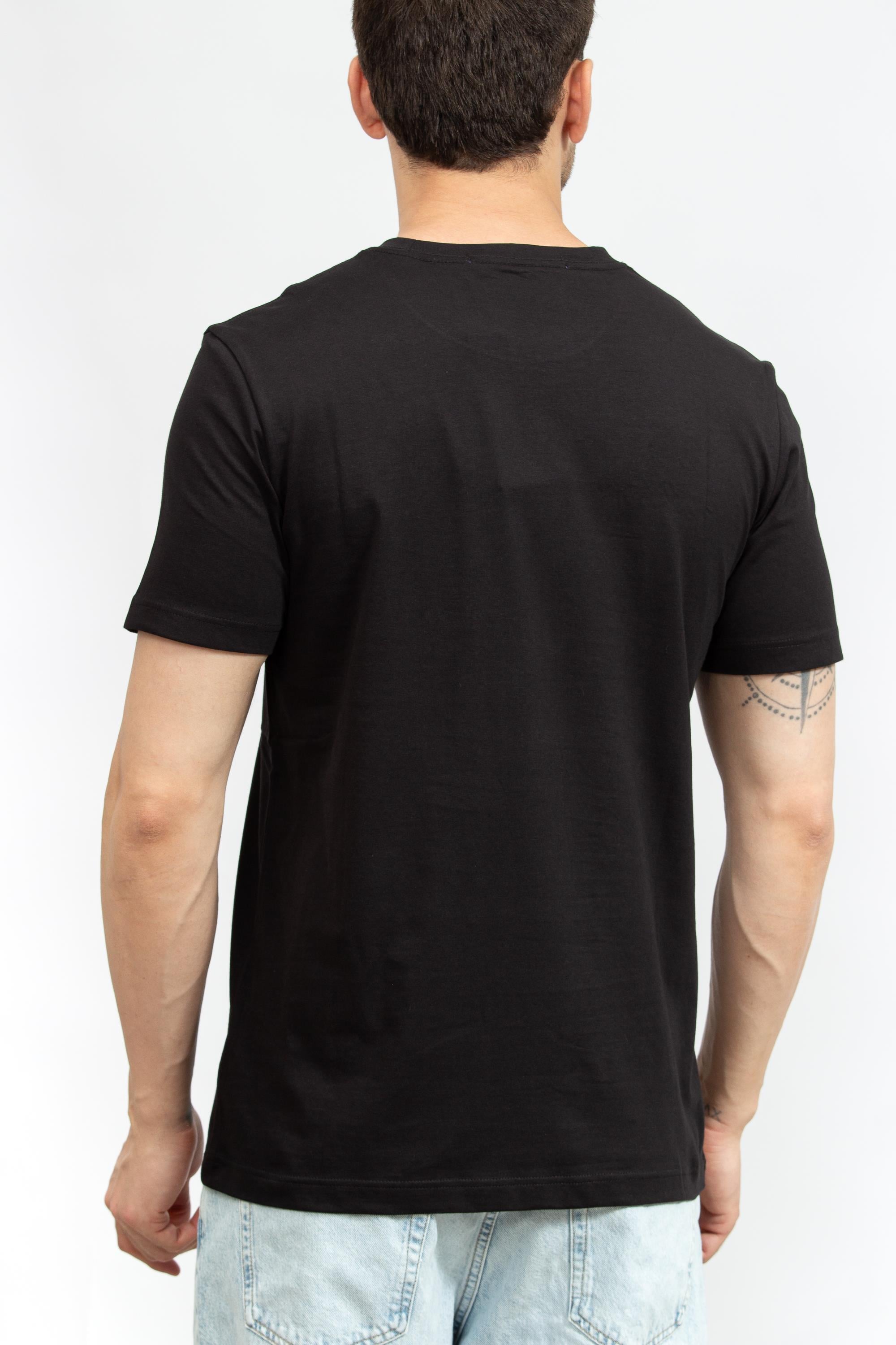 Calvin Klein Monogram Echo Graphic Erkek Bisiklet Yaka T-Shirt