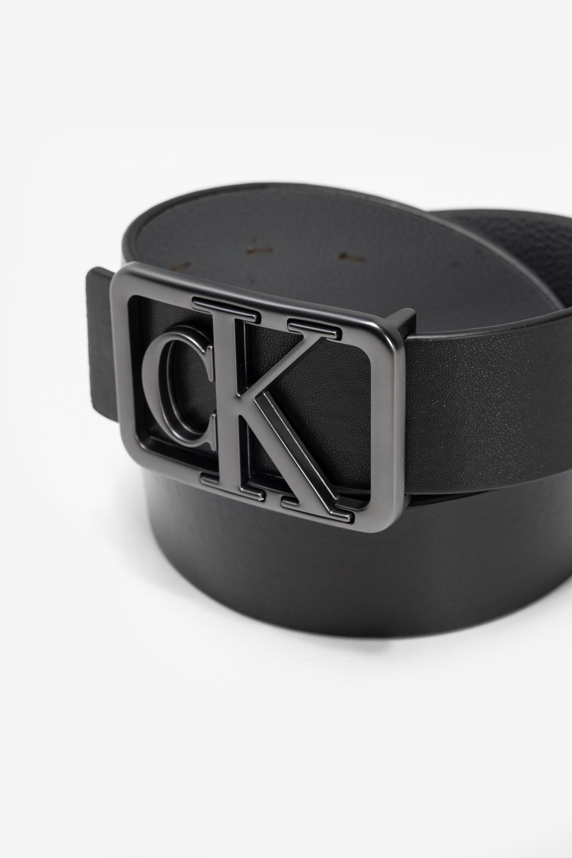 Calvin Klein Monogram Plaque Erkek Kemer