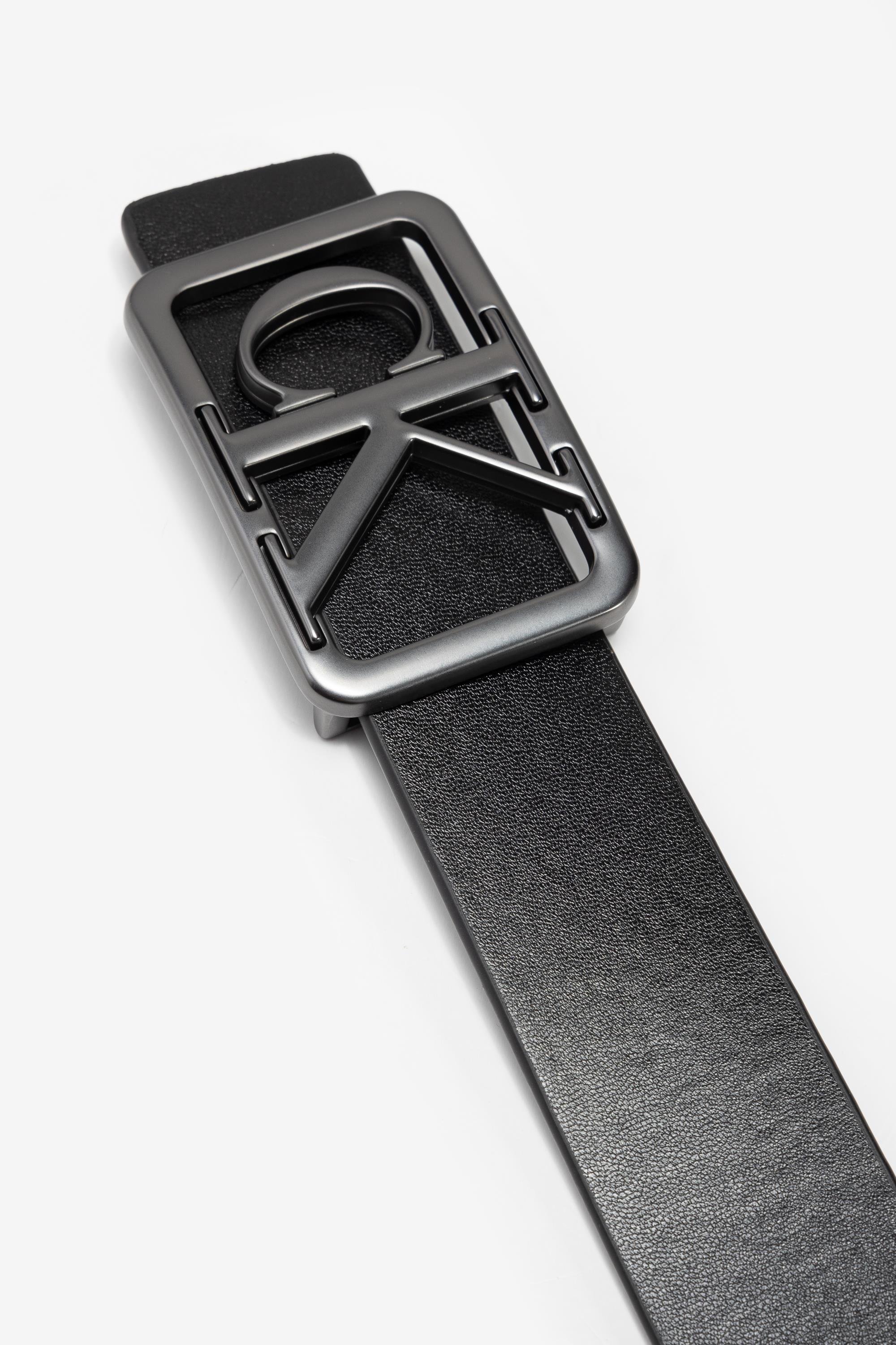 Calvin Klein Monogram Plaque Erkek Kemer