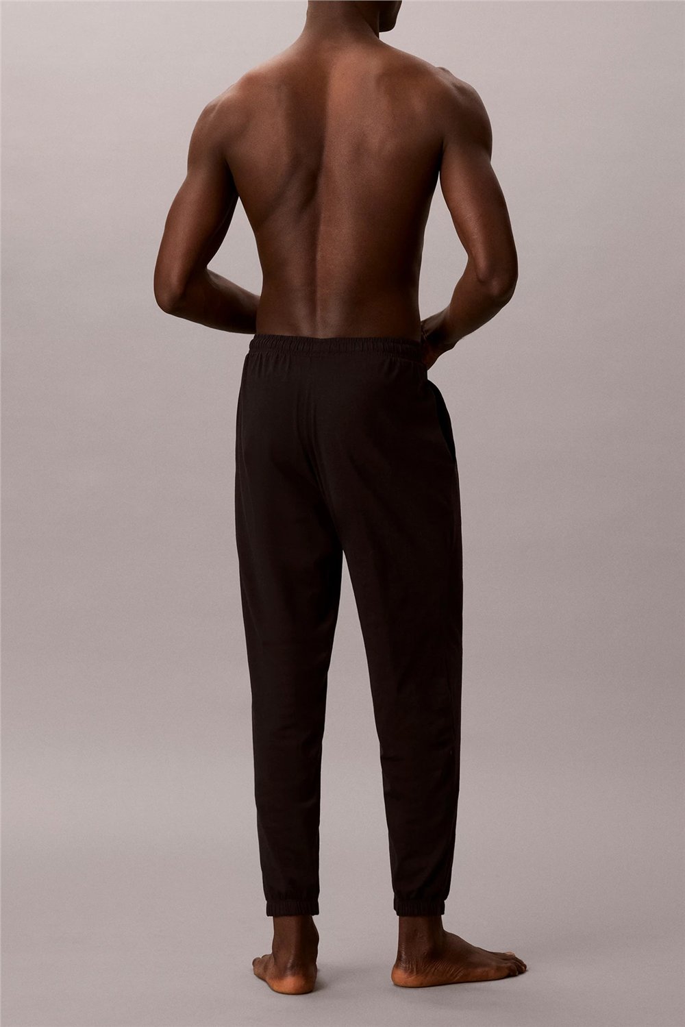 Calvin Klein Monogram Sleep Jogge Erkek Pijama Altı Siyah