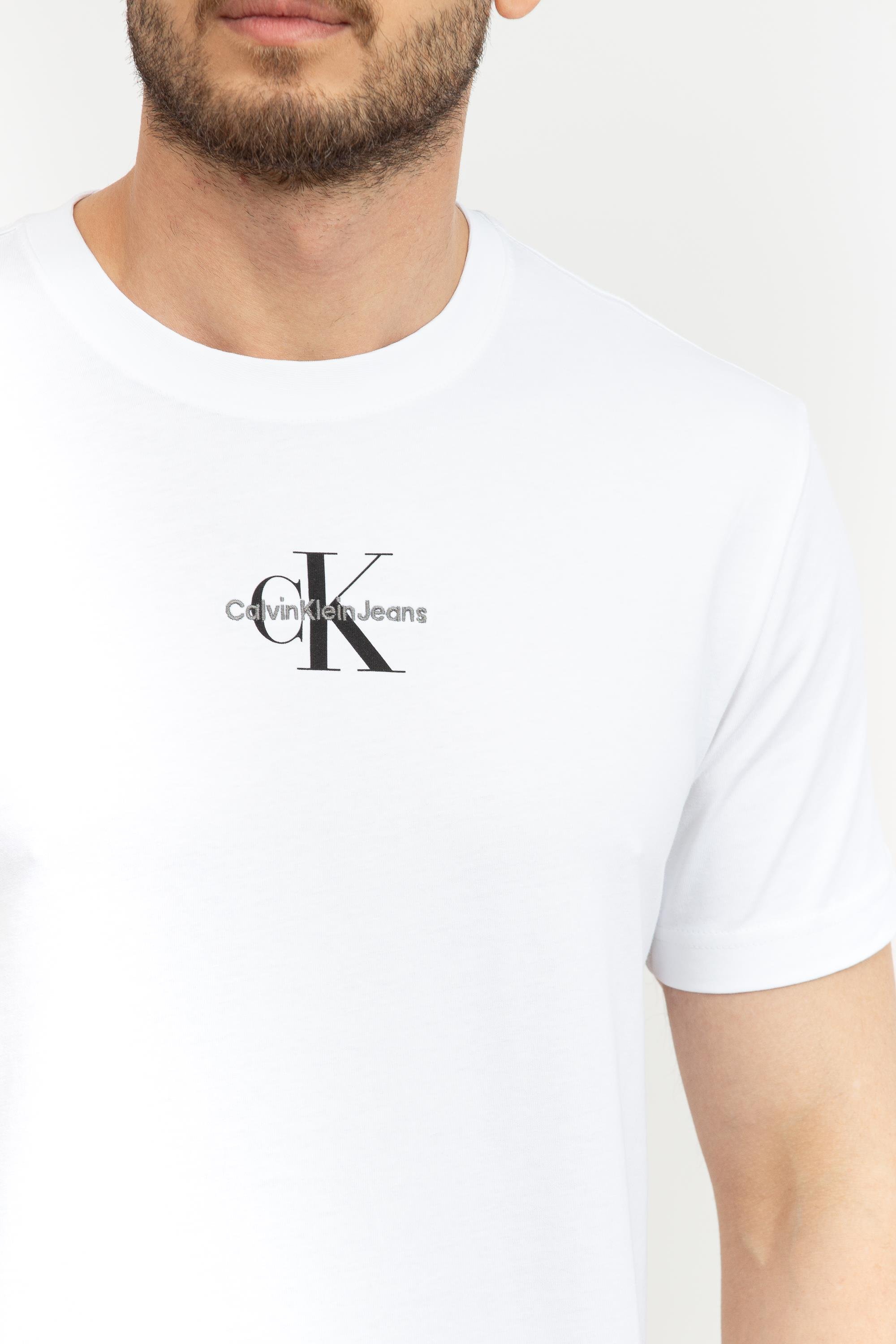 Calvin Klein Monologo Regular Erkek Bisiklet Yaka T-Shirt