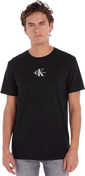 Calvin Klein Monologo Regular Erkek Bisiklet Yaka T-Shirt