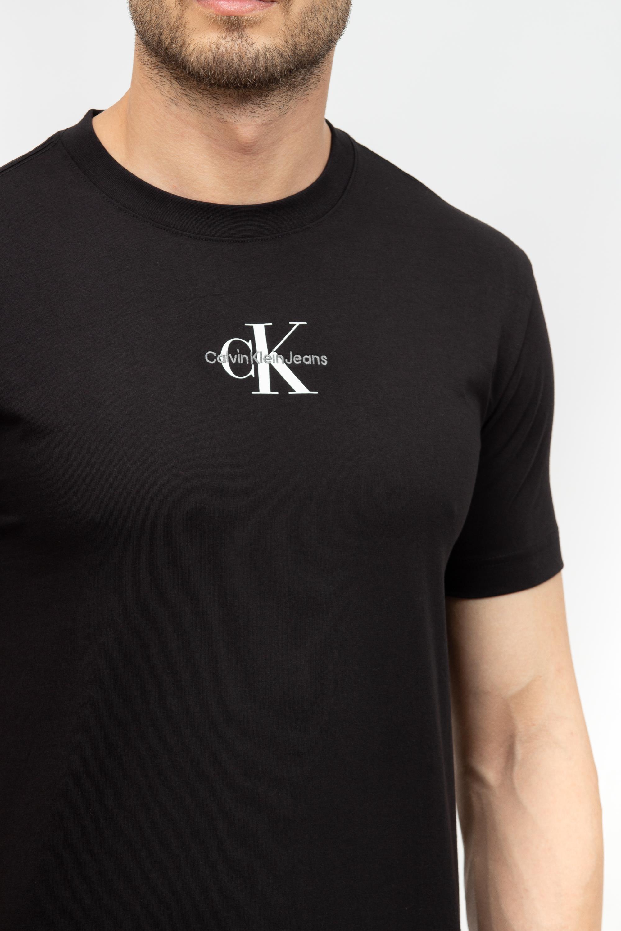 Calvin Klein Monologo Regular Erkek Bisiklet Yaka T-Shirt