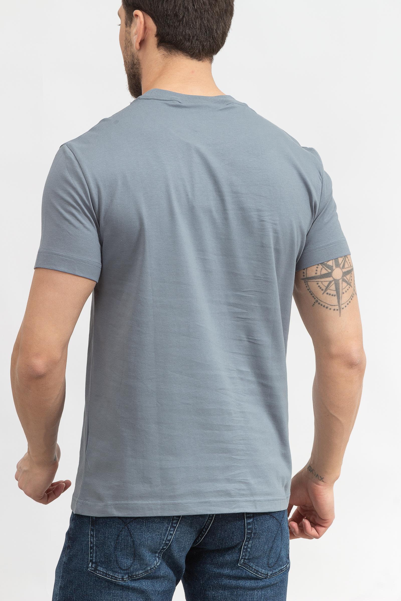 Calvin Klein New York Logo Erkek Bisiklet Yaka T-Shirt