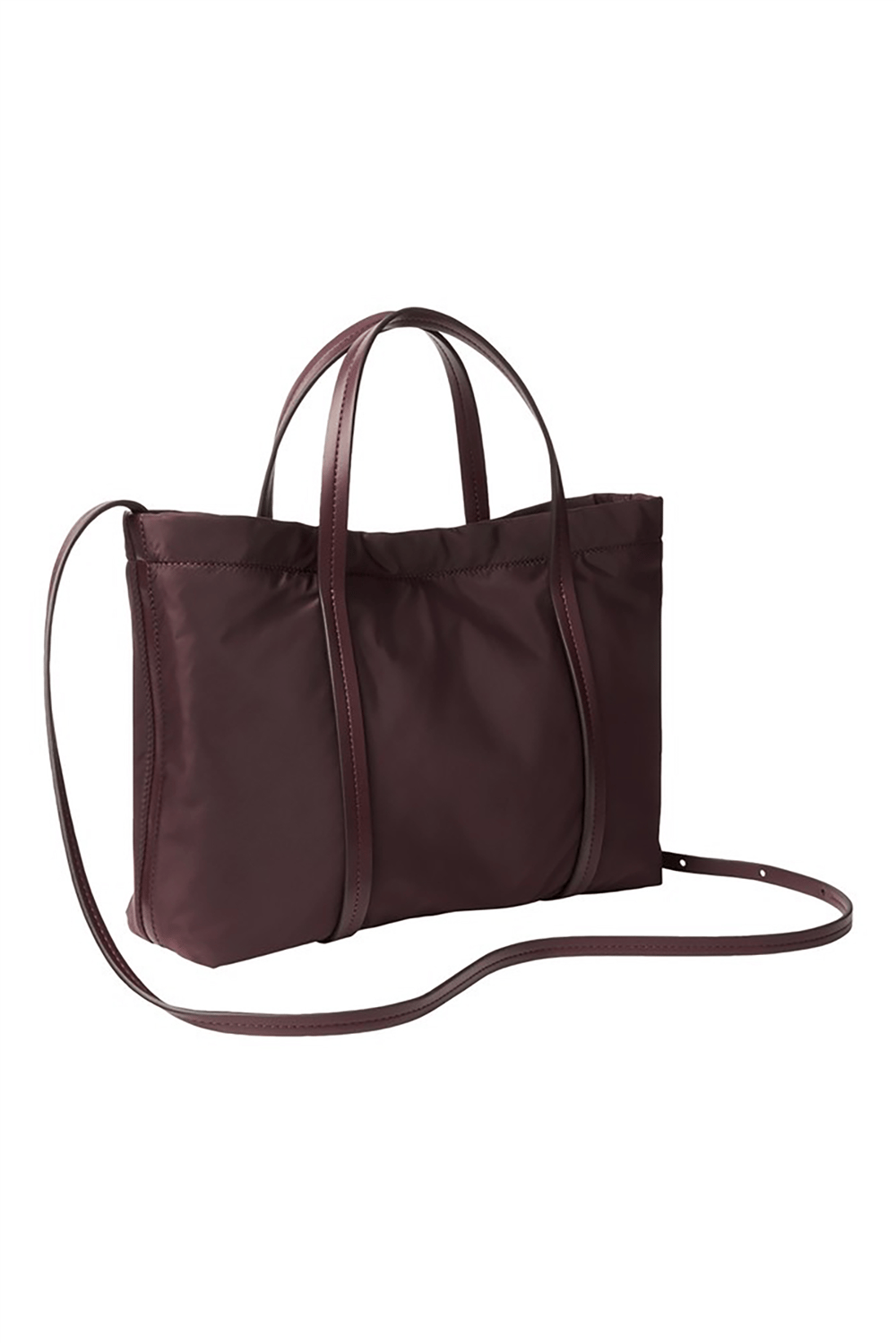 Calvin Klein Nylon Small Tote Crossbody Kadın Mini Omuz Çantası Siyah