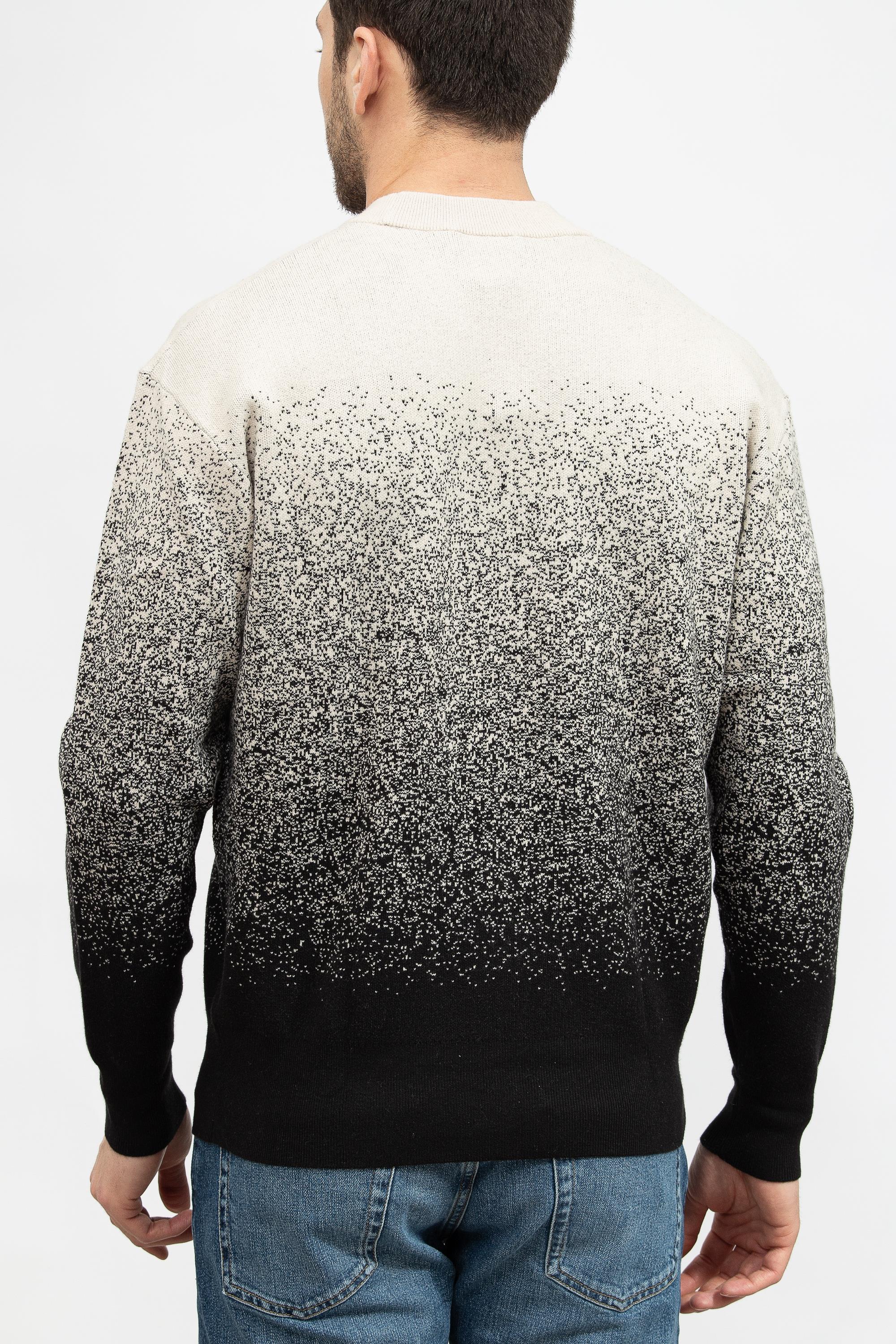 Calvin Klein Ombre Jacquard Erkek Triko