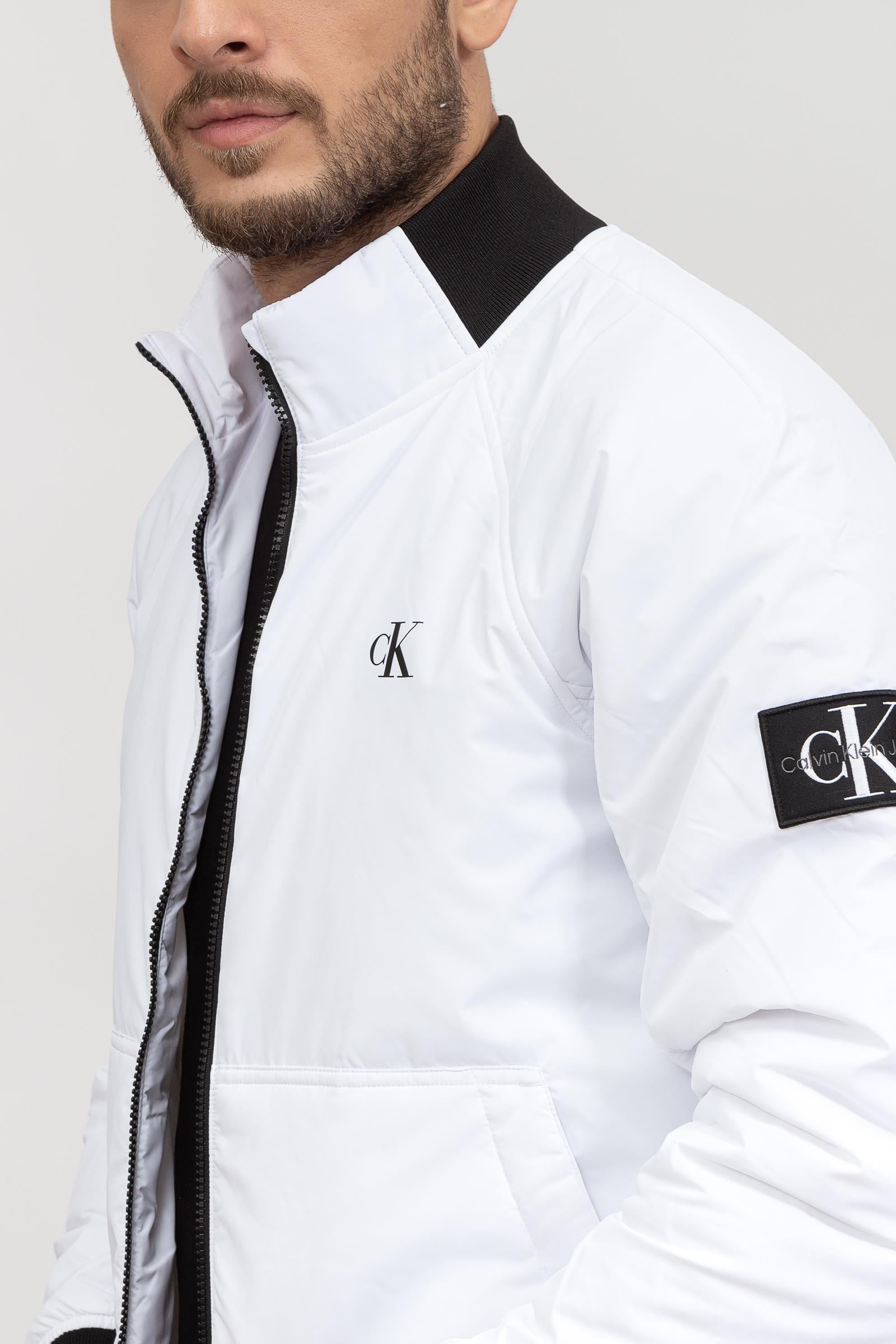 Calvin Klein Padded Harrington Erkek Mont