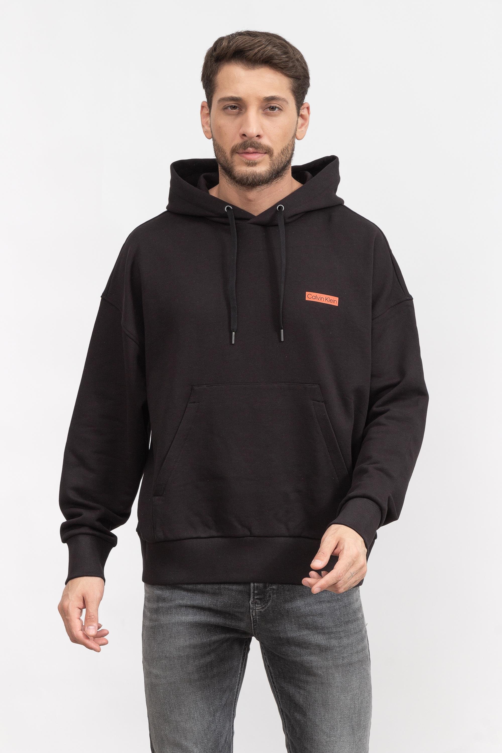 Calvin Klein Photo Back Print Mc Hoodie Erkek Kapüşonlu Sweatshirt