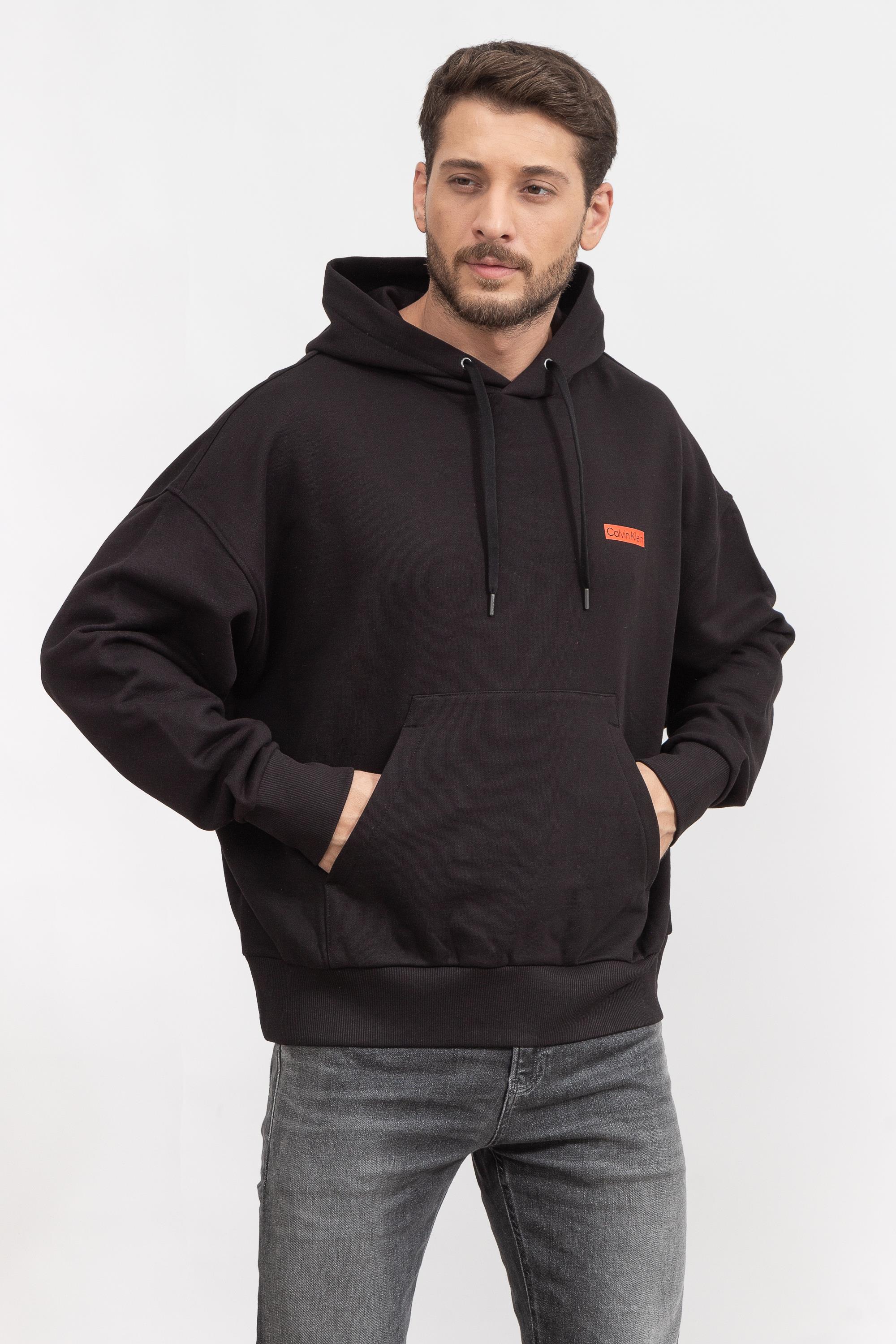 Calvin Klein Photo Back Print Mc Hoodie Erkek Kapüşonlu Sweatshirt