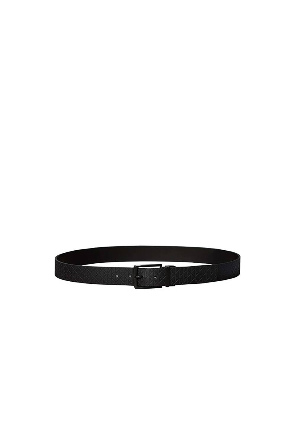 Calvin Klein Pin Buckle Rbr Aop 35Mm Adj/Rev Erkek Kemer Siyah