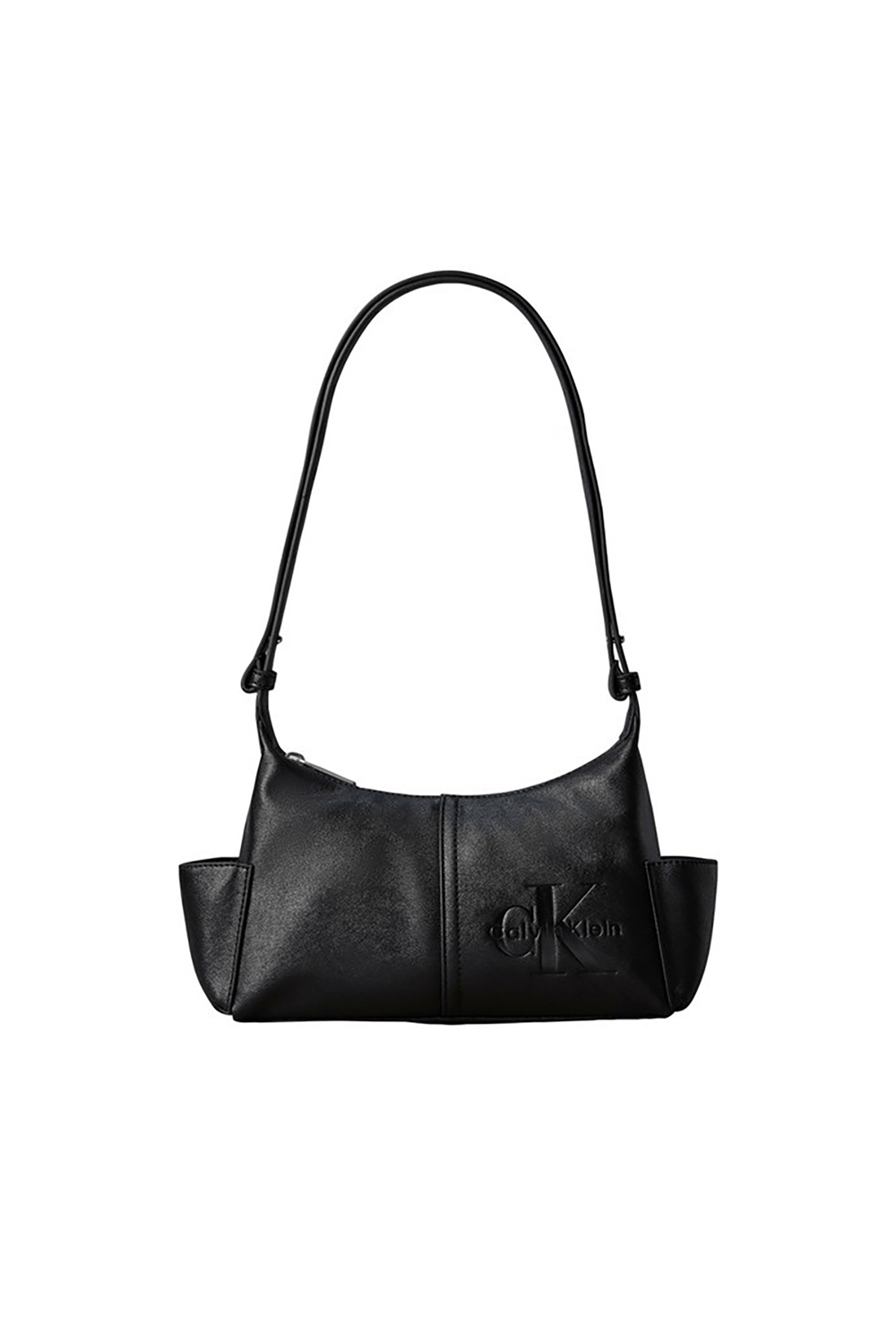 Calvin Klein Pockets Monologo Crossbody Kadın Omuz Çantası Siyah