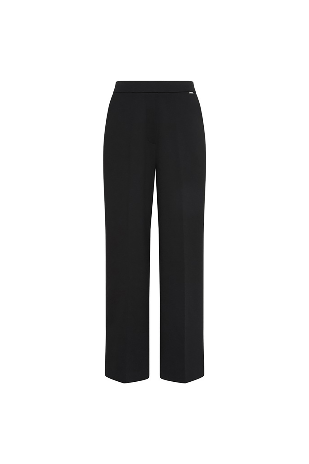 Calvin Klein Ponte Wide Leg Pant (internal Ew Kadın Pantolon Siyah