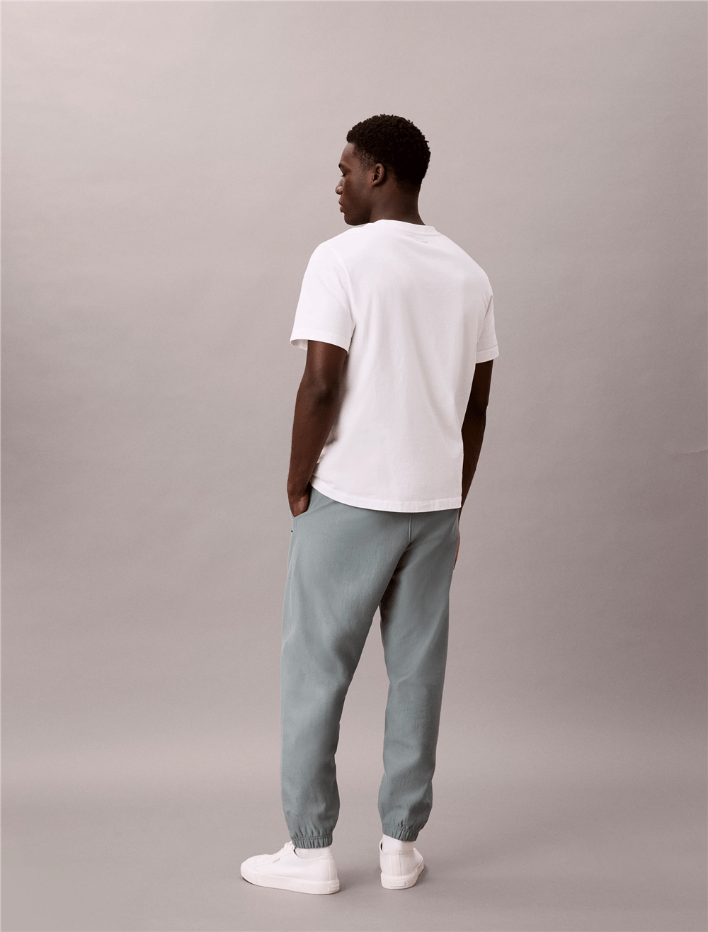 Calvin Klein Premium Terry Calvin Erkek Eşofman Altı Gri