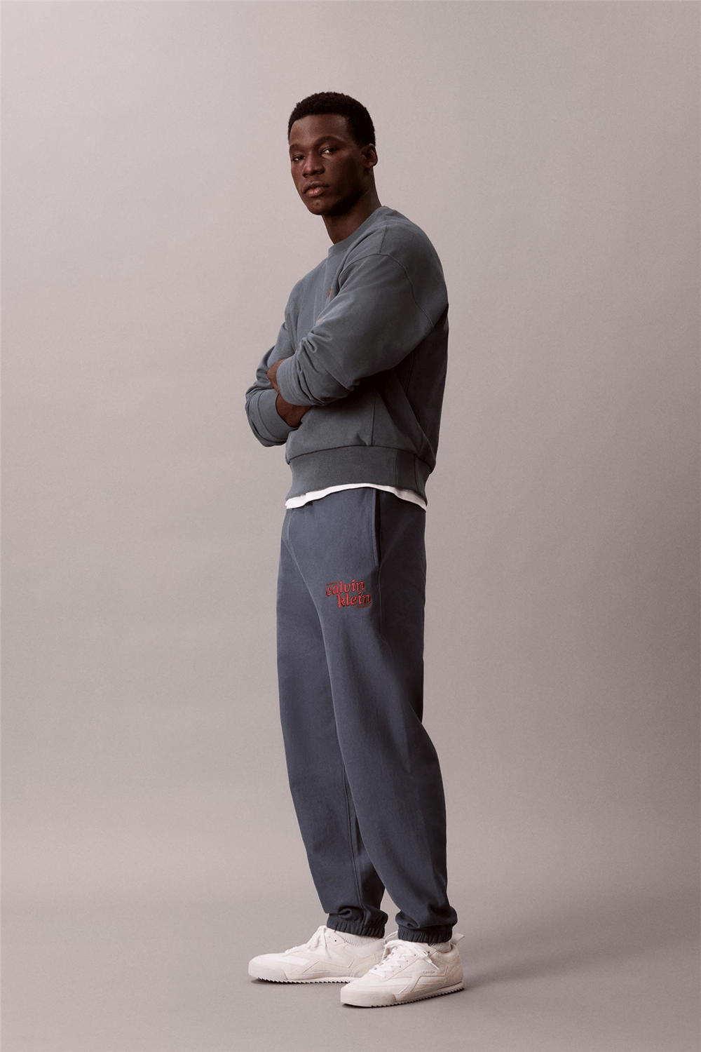 Calvin Klein Premium Terry Graphic Jogger Erkek Eşofman Altı