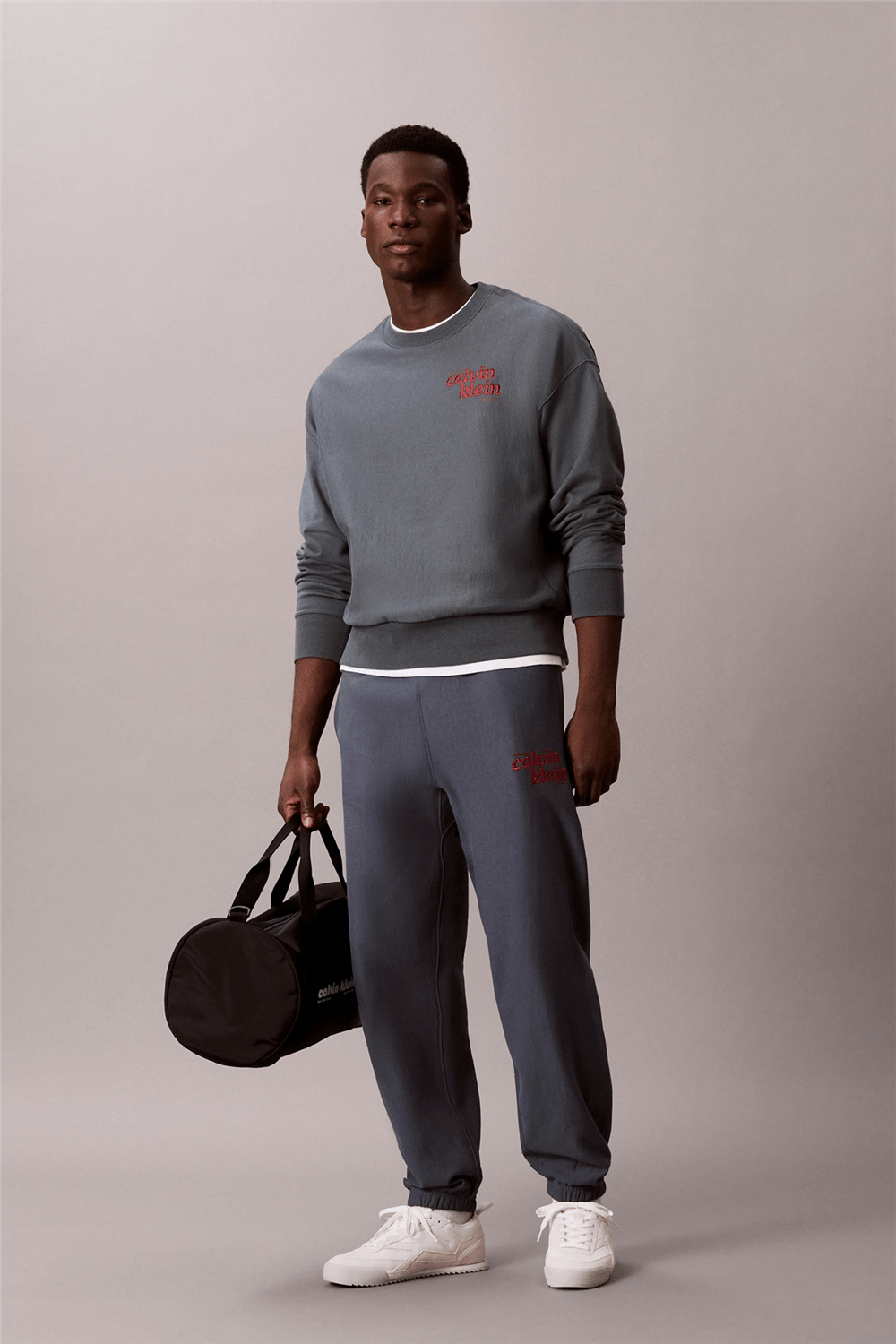 Calvin Klein Premium Terry Graphic Jogger Erkek Eşofman Altı