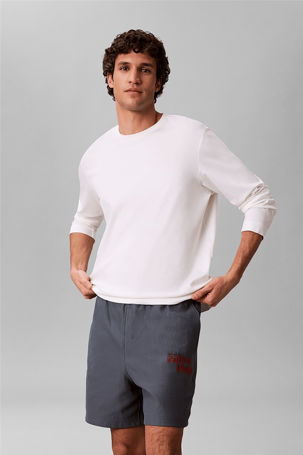 Calvin Klein Premium Terry Graphic Short Erkek Şort