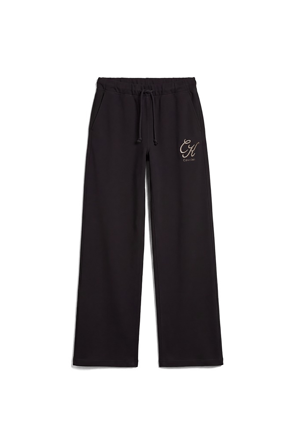 Calvin Klein Premium Terry Script Logo Pant Kadın Eşofman Altı Siyah