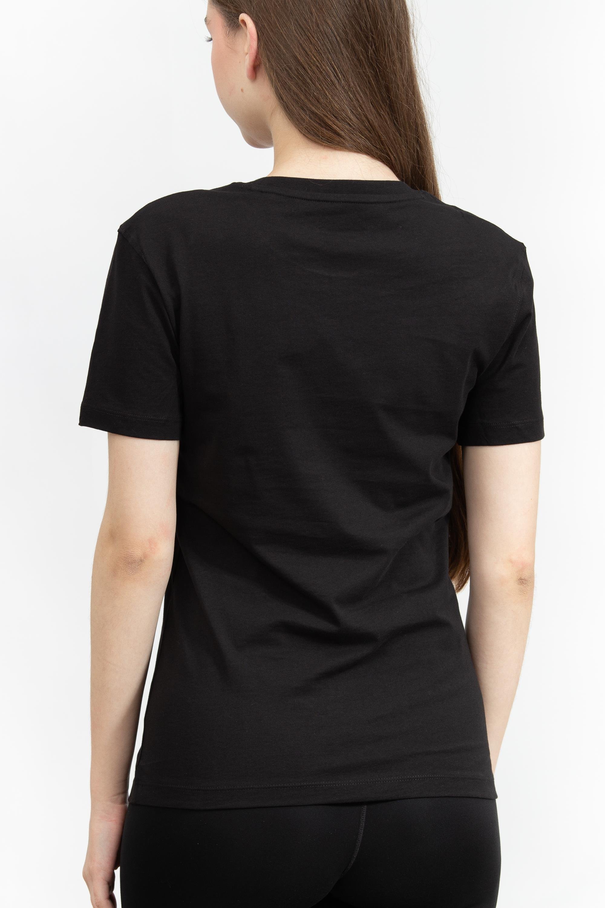 Calvin Klein Printed Box Slim Kadın Bisiklet Yaka T-Shirt