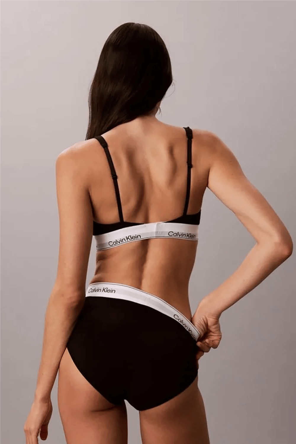 Calvin Klein Push Up Triangle Kadın Sütyen Siyah