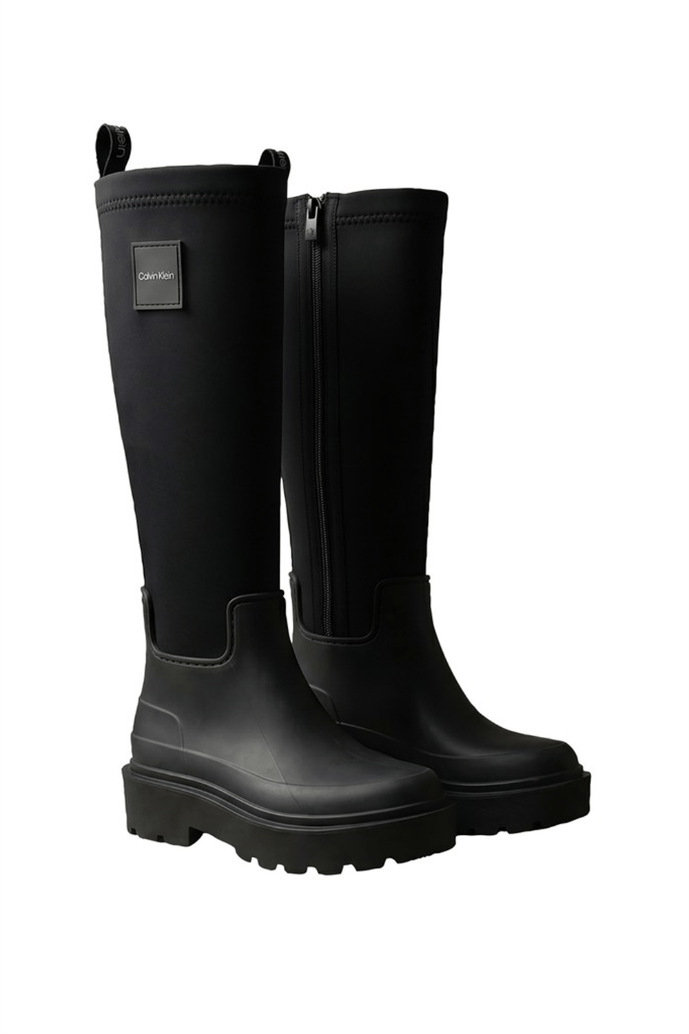 Calvin Klein Rainboot High Rubber Neo Kadın Bot Siyah