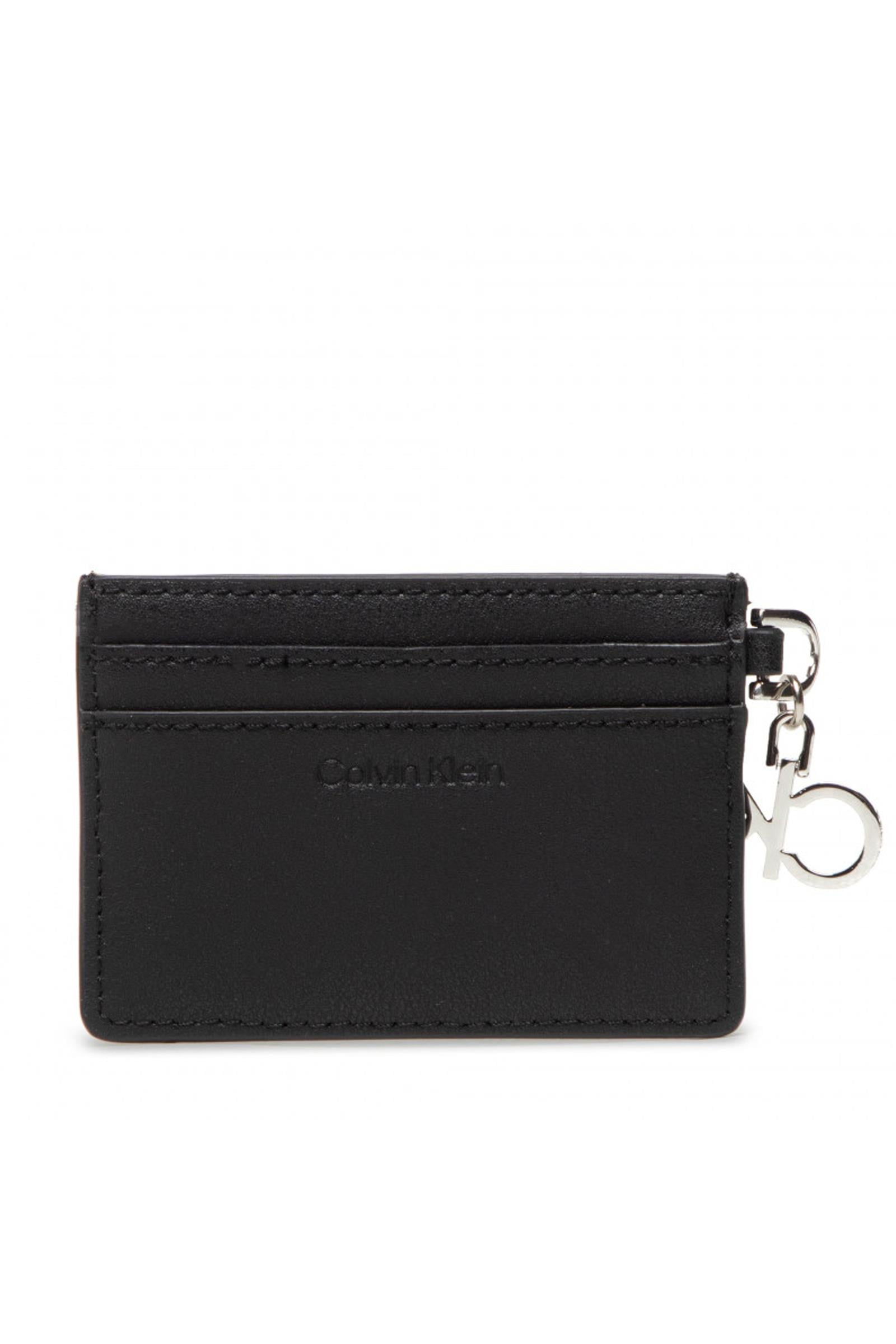 Calvin Klein Re-Lock Cardholder W/Charm Perf Kadın Kartlık