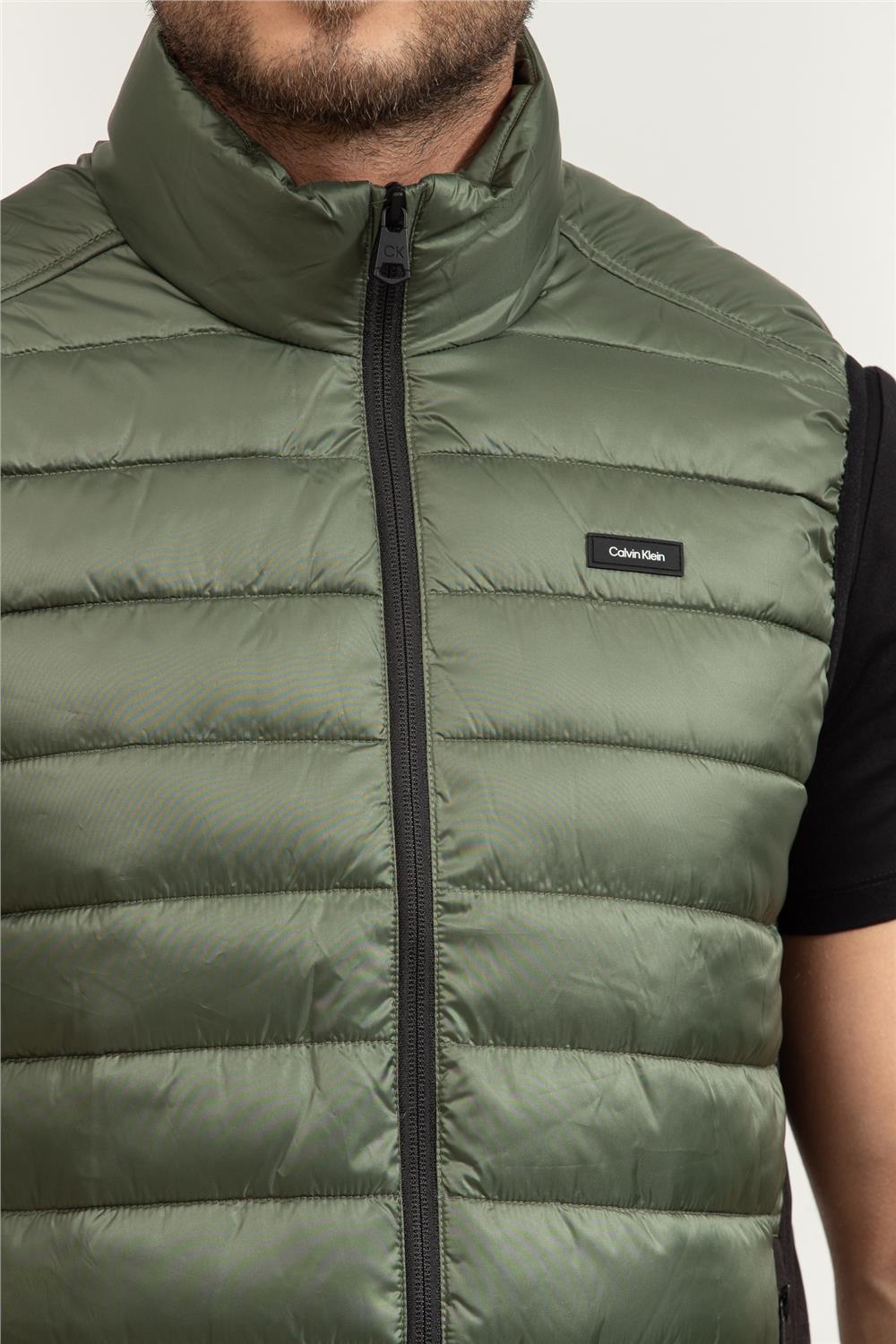 Calvin Klein Recycled Side Logo Erkek Yelek