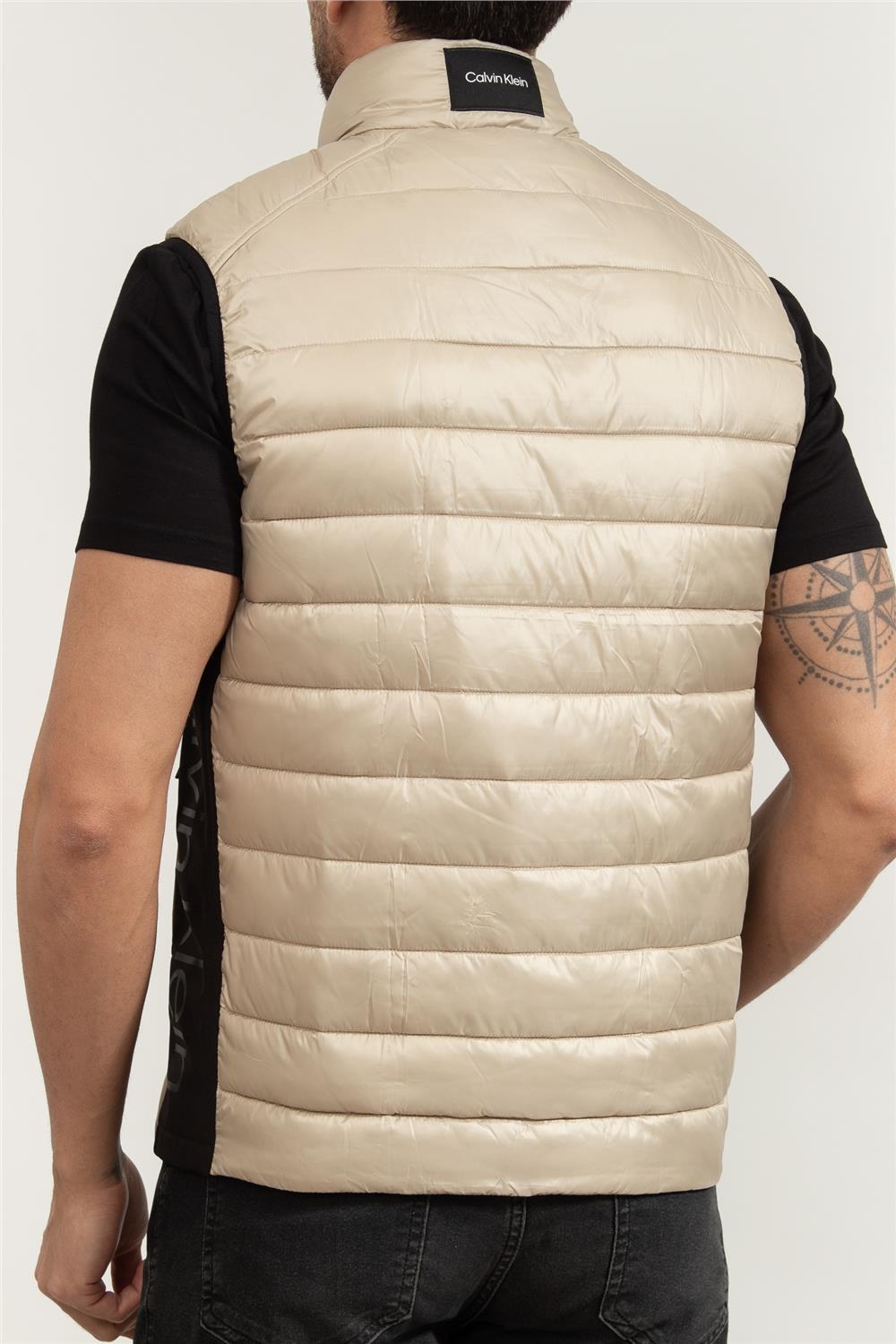 Calvin Klein Recycled Side Logo Erkek Yelek