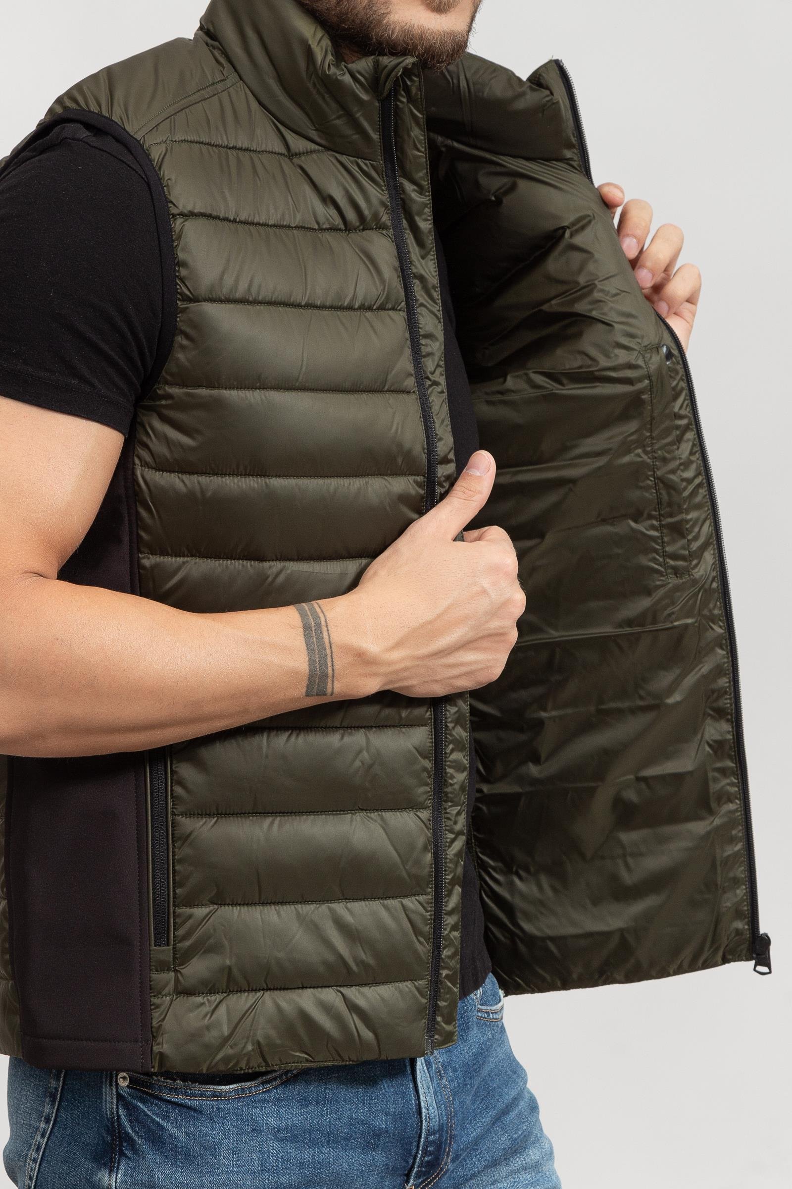 Calvin Klein Recycled Side Logo Erkek Yelek