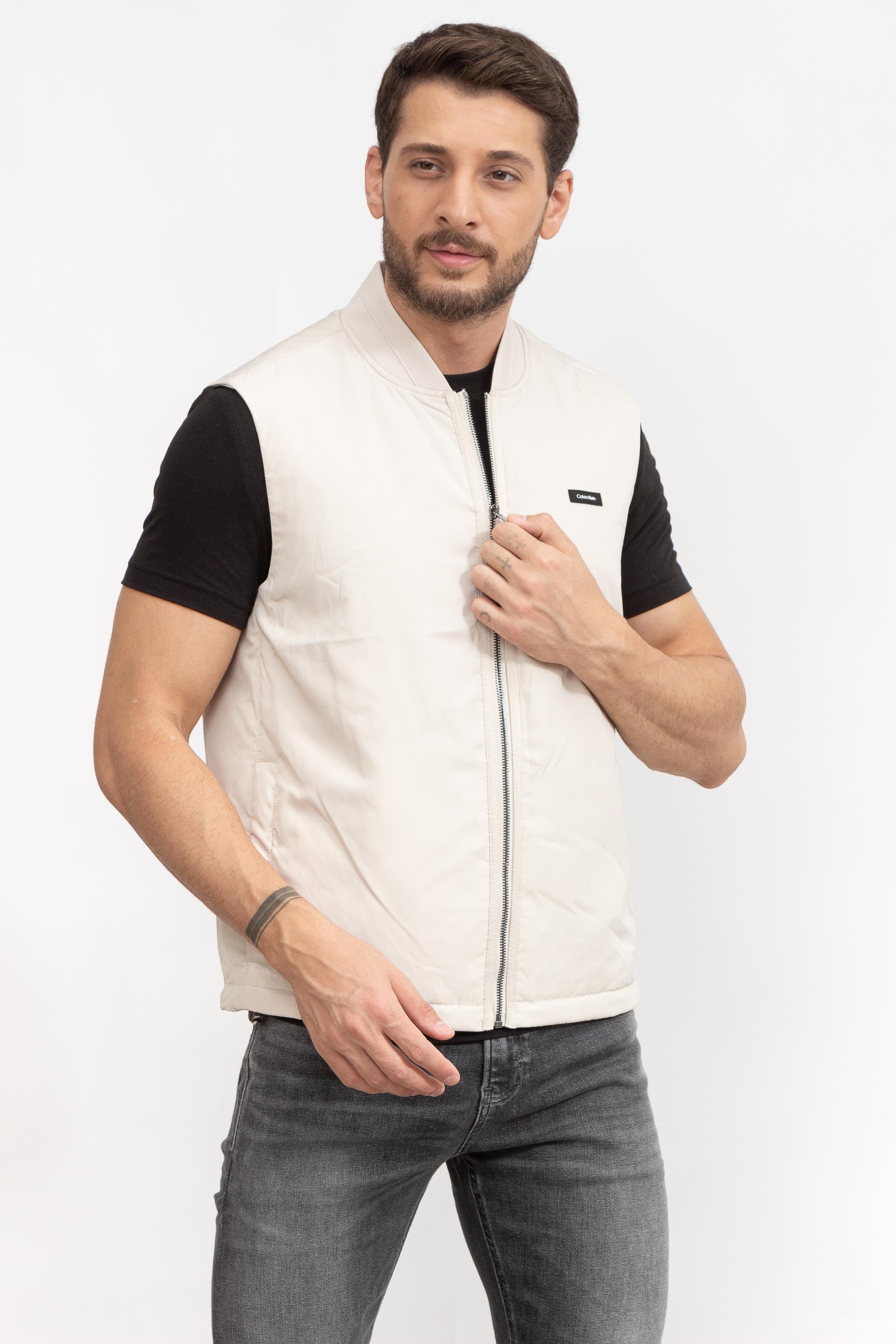 Calvin Klein Recycled Superlightweight Vest Erkek Yelek