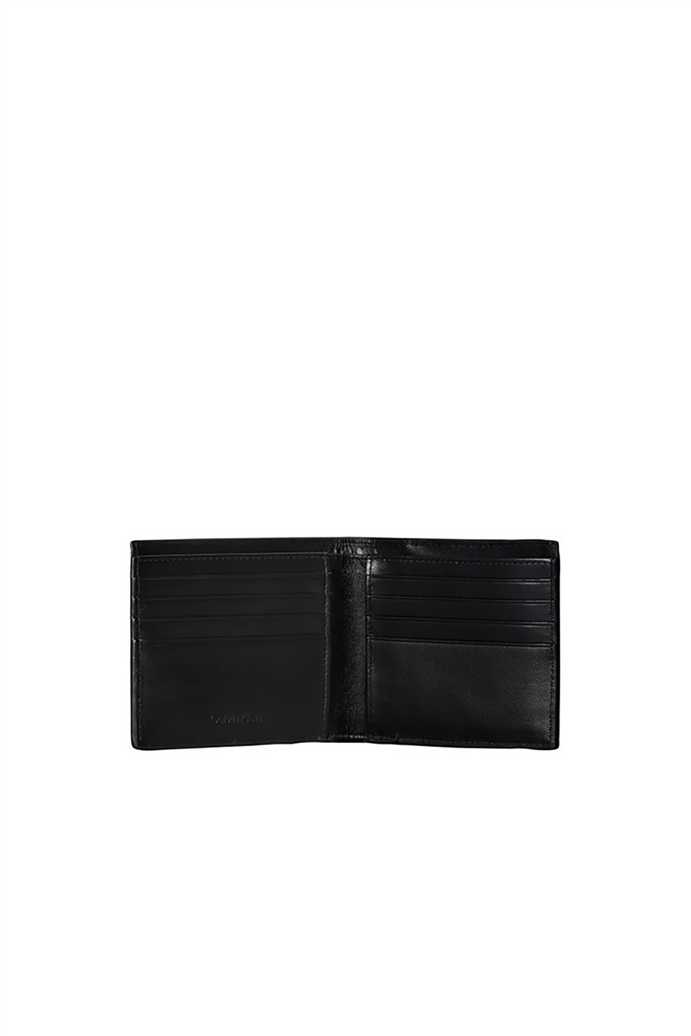 Calvin Klein Refined Emblem Mix Billfold Erkek Cüzdan Siyah
