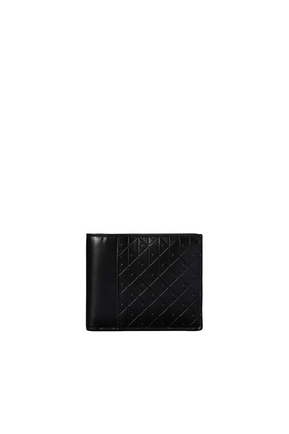 Calvin Klein Refined Emblem Mix Billfold Erkek Cüzdan Siyah