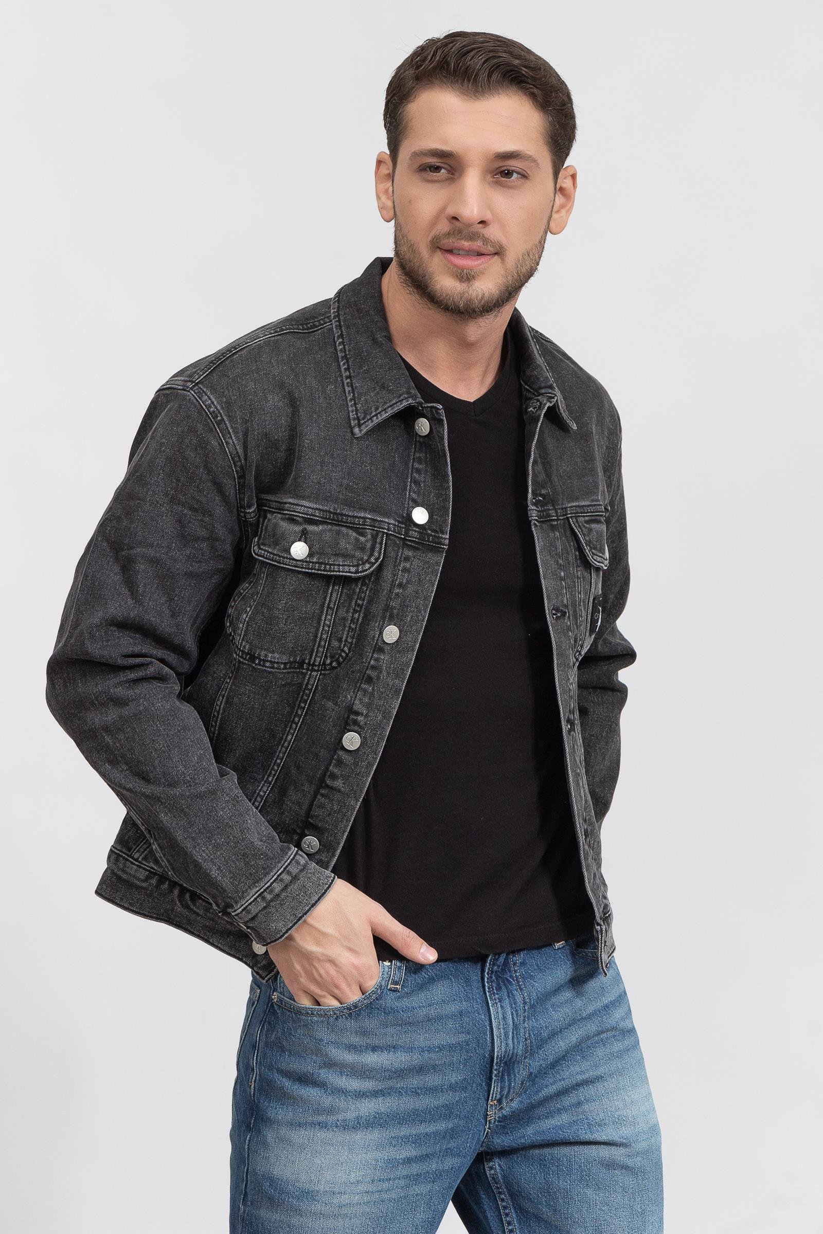 Calvin Klein Regular 90S Denim Erkek Jeans Ceket