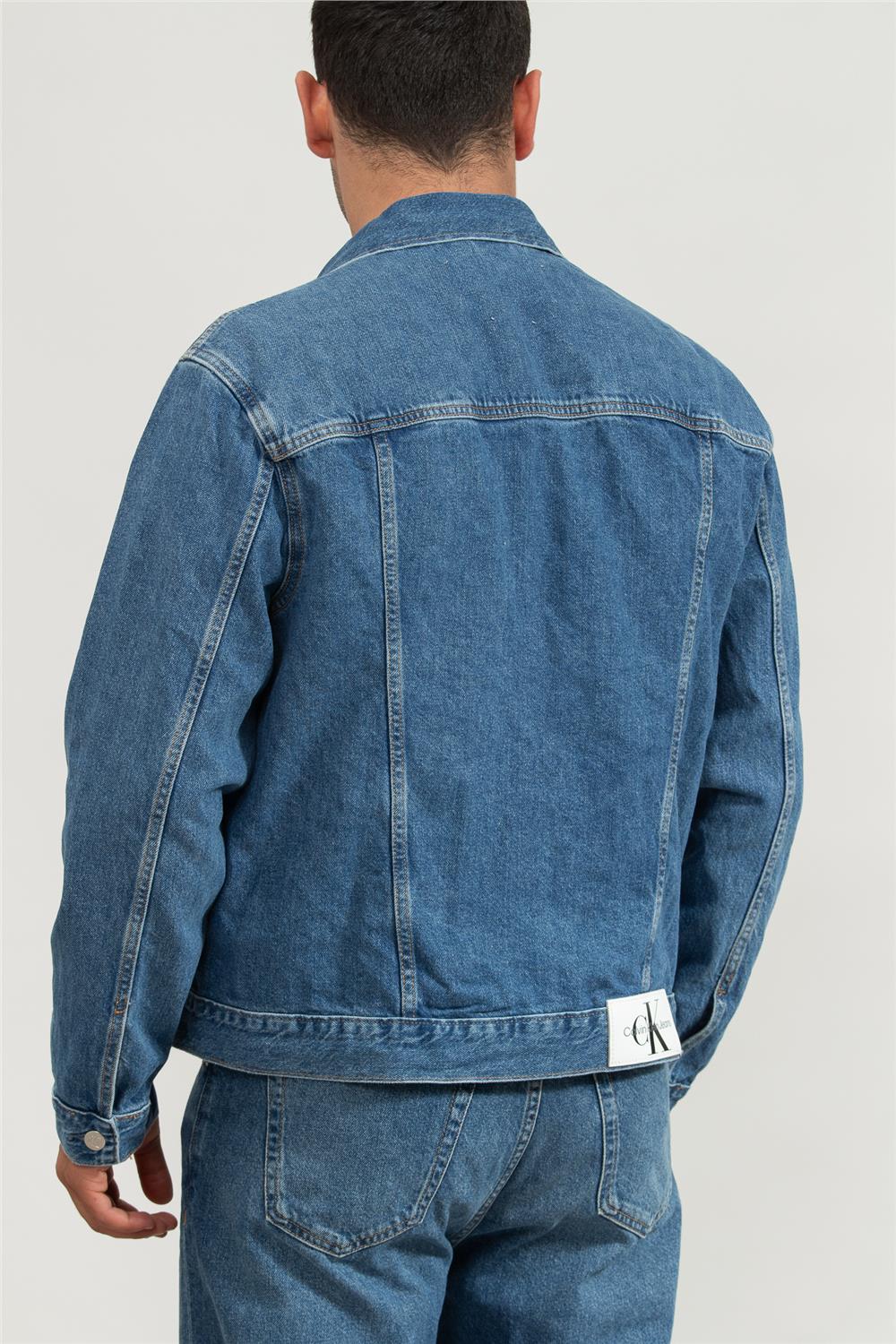 Calvin Klein Regular 90'S Denim Erkek Jean Ceket